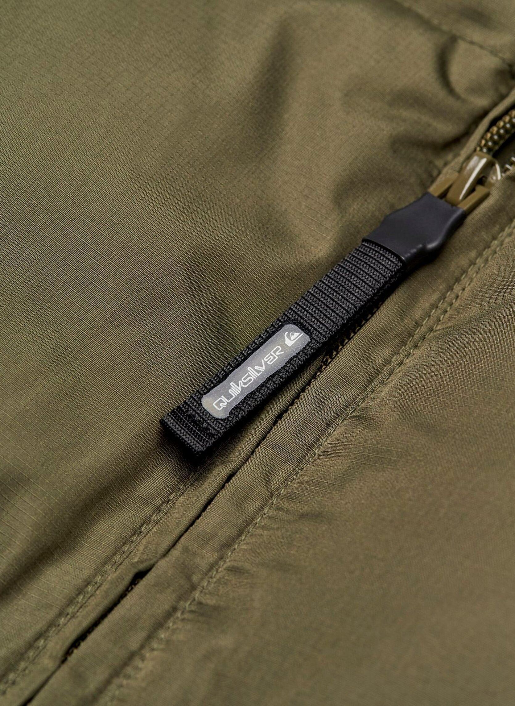 Jassen en mantels Cold Dayshoodie heren groen Quiksilver Jassen en mantels Cold Dayshoodie heren groen GRAPE LEAF