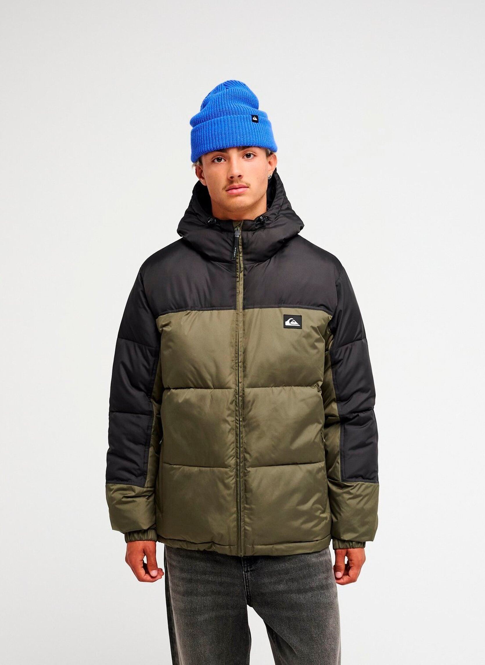 Jassen en mantels Cold Dayshoodie heren groen Quiksilver Jassen en mantels Cold Dayshoodie heren groen GRAPE LEAF