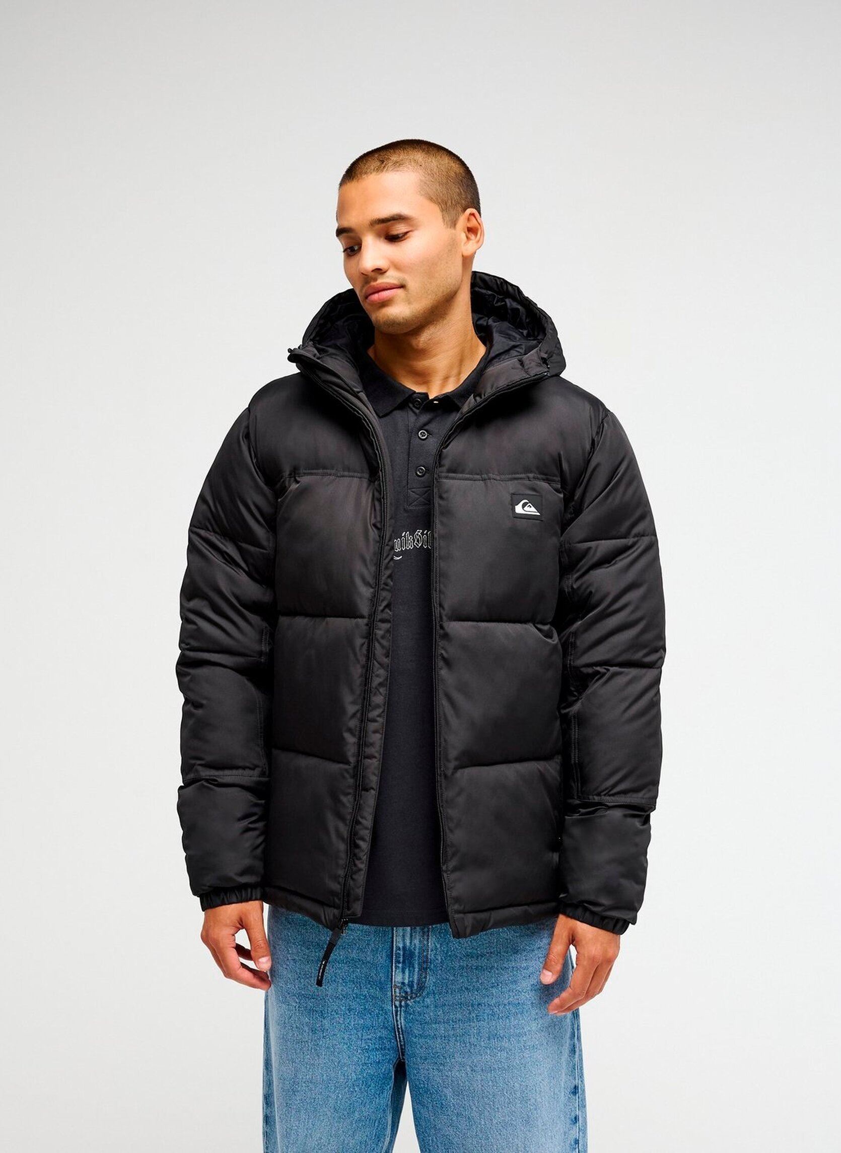 Jassen en mantels Cold Dayshoodie heren zwart Quiksilver Jassen en mantels Cold Dayshoodie heren zwart BLACK