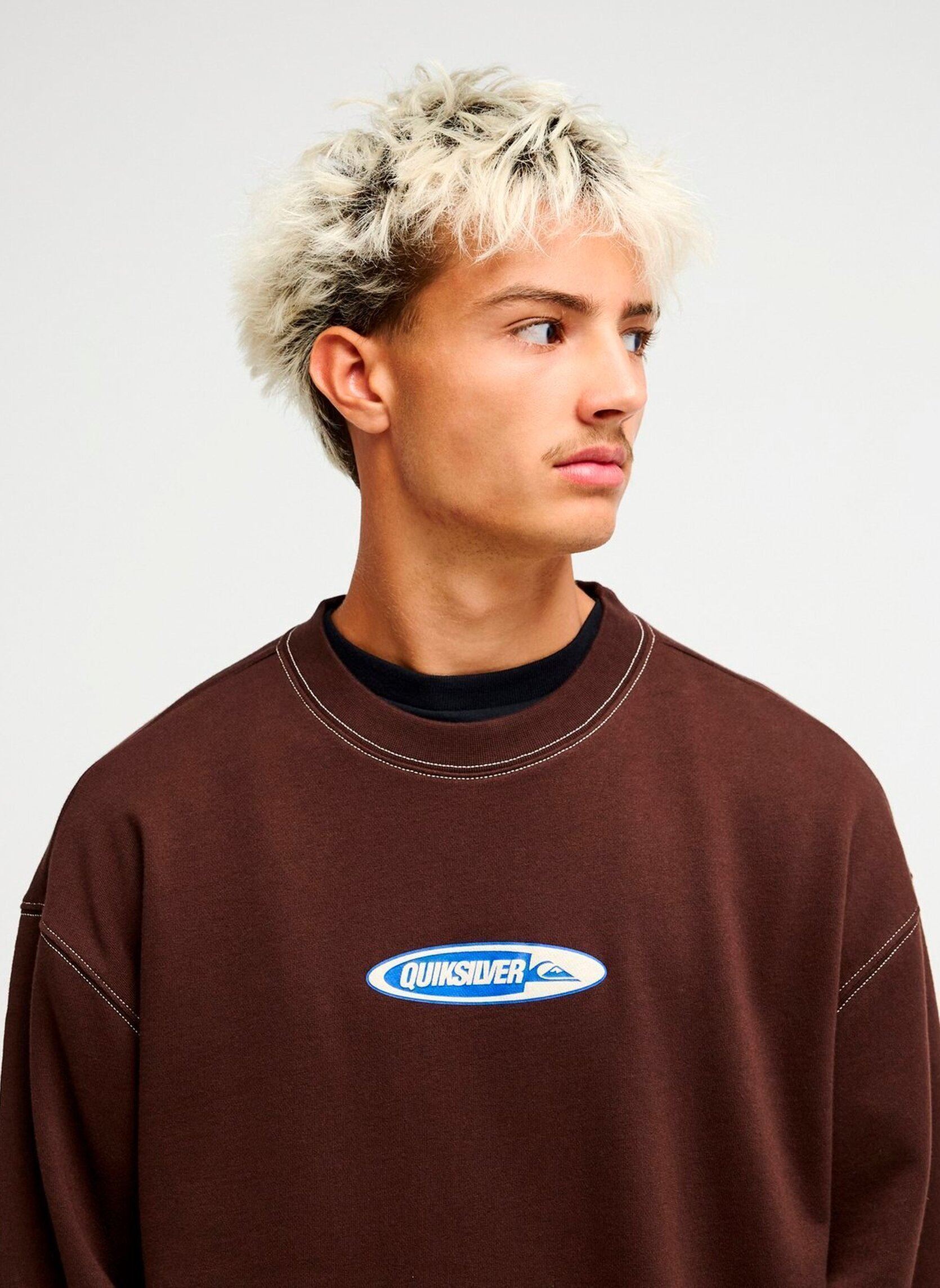 Sweatshirts Disk Crew herren braun Quiksilver Sweatshirts Disk Crew herren braun JAVA