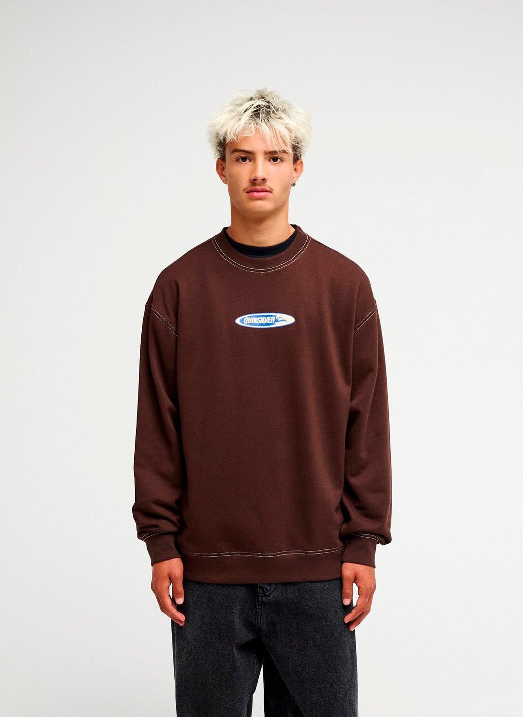 Sweatshirts Disk Crew herren braun Quiksilver Sweatshirts Disk Crew herren braun JAVA