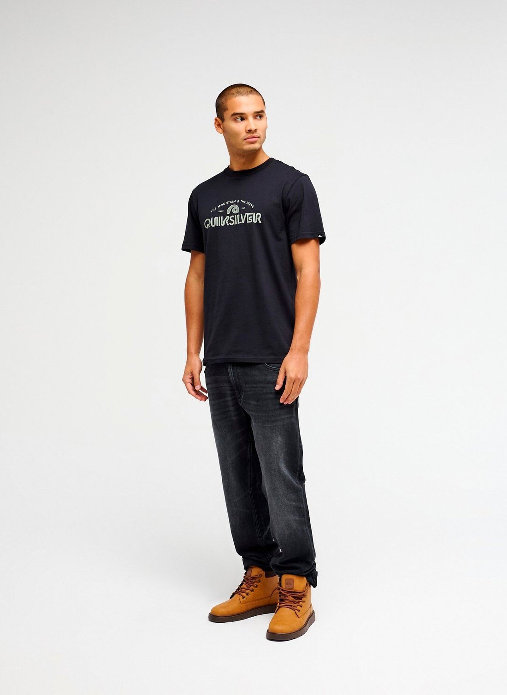T-Shirts Ev Vista Ss herren schwarz Quiksilver T-Shirts Ev Vista Ss herren schwarz BLACK