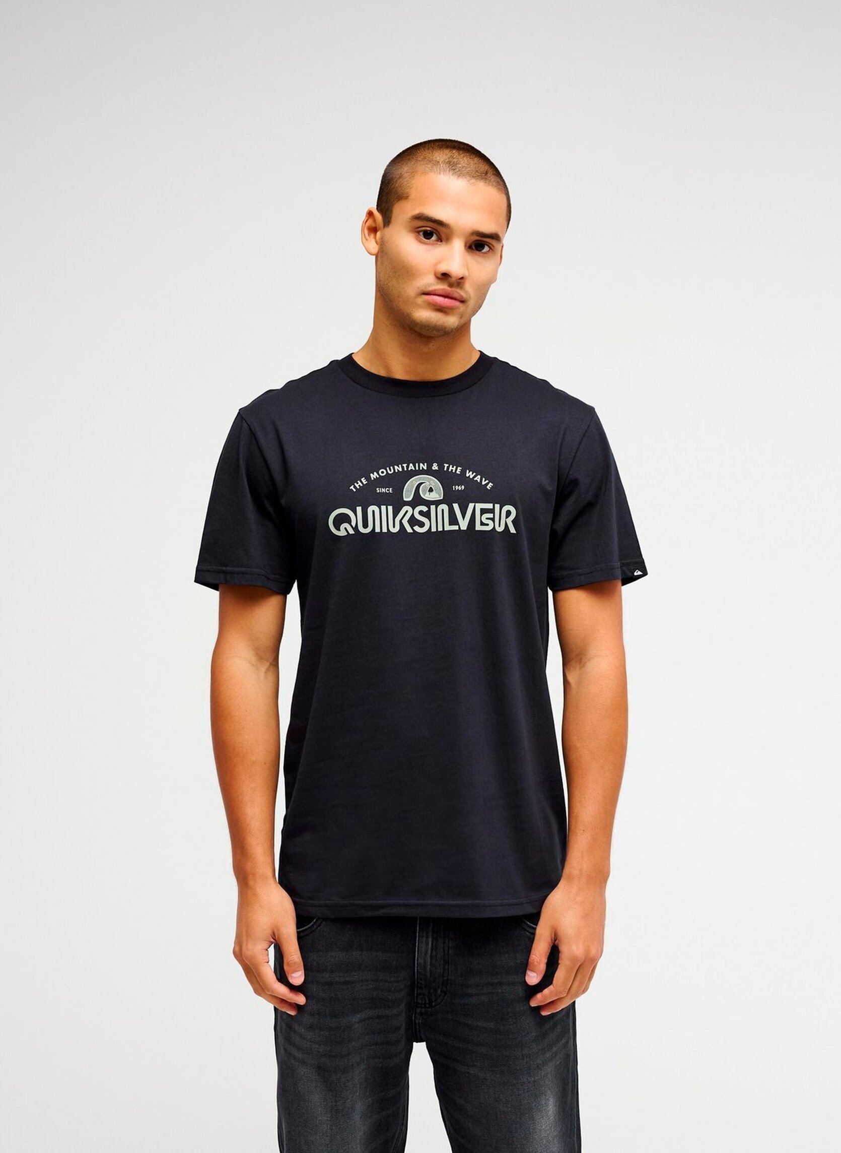 T-Shirts Ev Vista Ss herren schwarz Quiksilver T-Shirts Ev Vista Ss herren schwarz BLACK