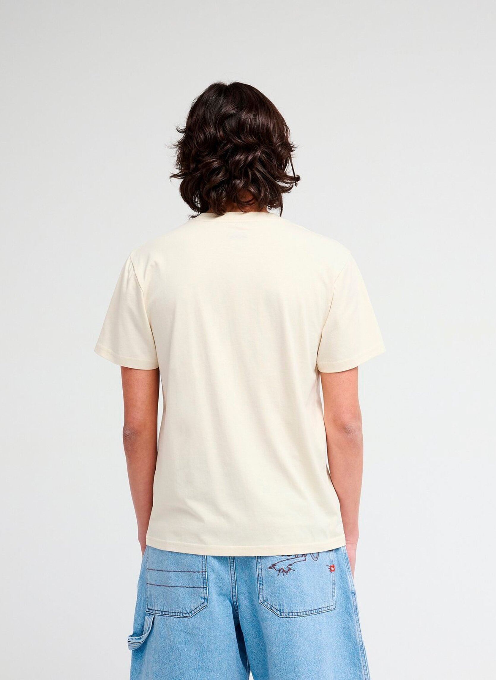Tee-shirts Ev Vista Ss homme blanc Quiksilver Tee-shirts Ev Vista Ss homme blanc BONE WHITE