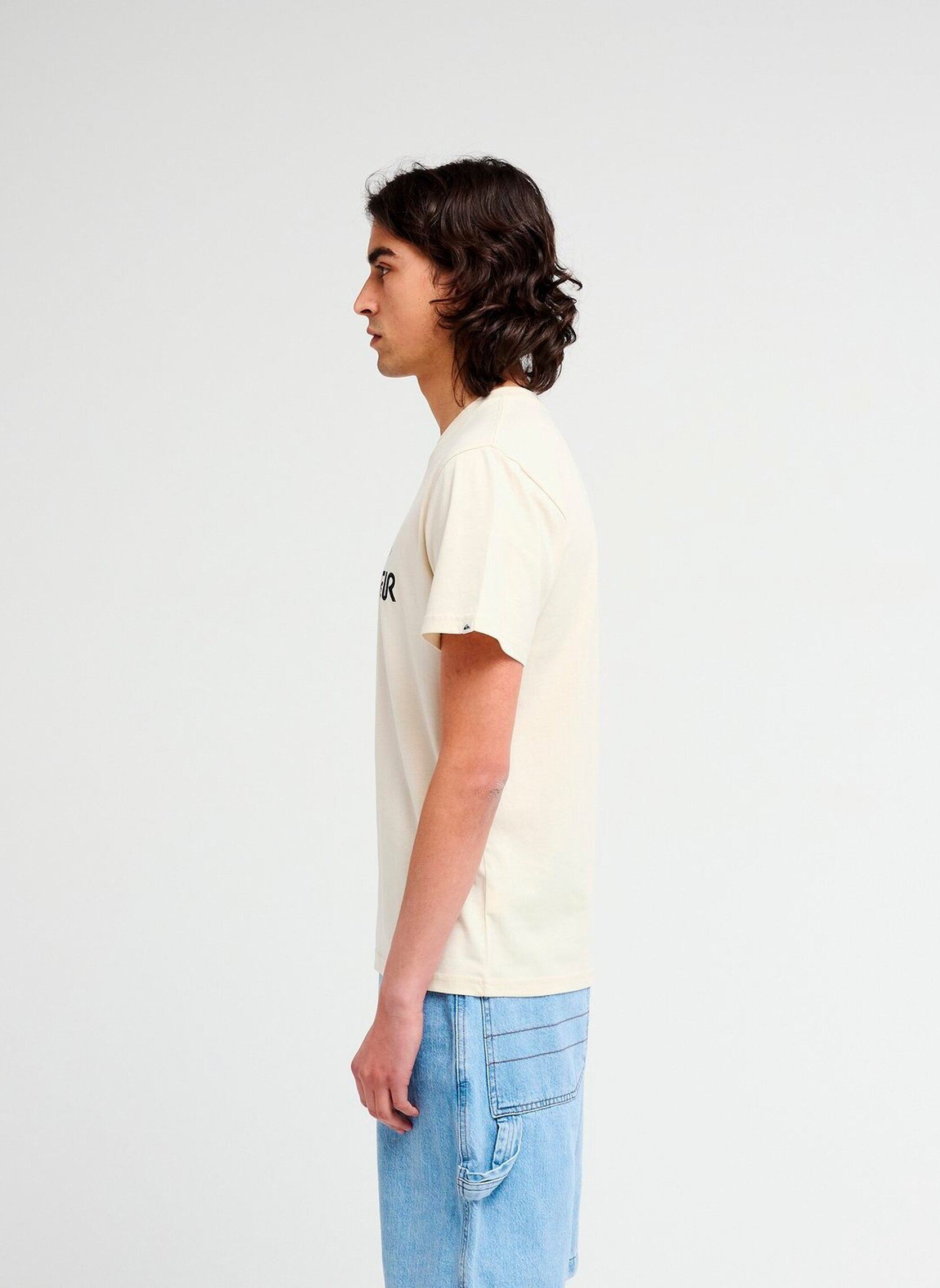 Tee-shirts Ev Vista Ss homme blanc Quiksilver Tee-shirts Ev Vista Ss homme blanc BONE WHITE