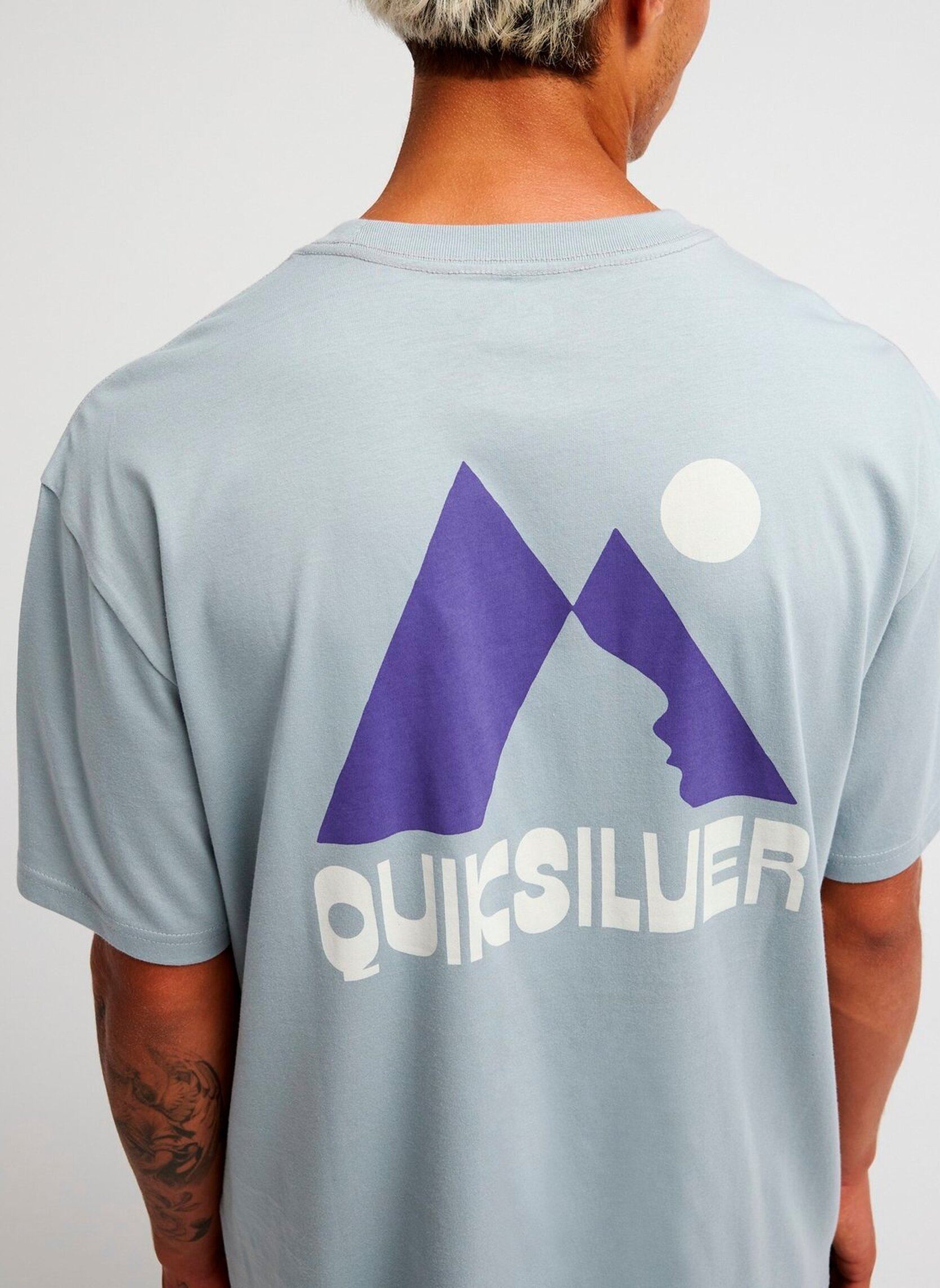 Tee-shirts Peak Ss homme bleu Quiksilver Tee-shirts Peak Ss homme bleu QUARRY