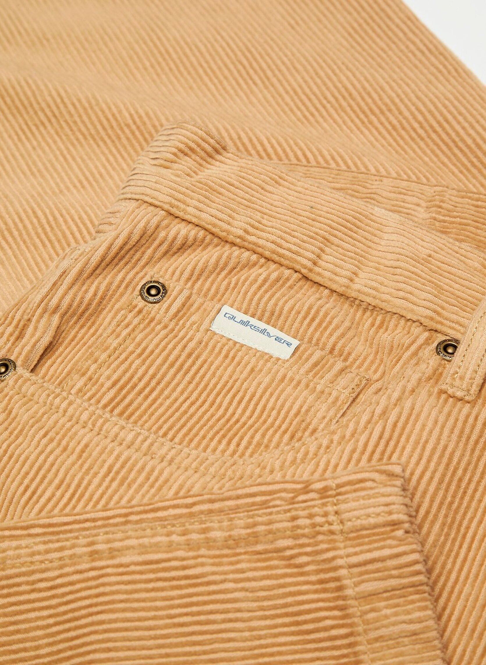 Pantalons Quik regular corduroy homme camel Quiksilver Pantalons Quik regular corduroy homme camel KELP