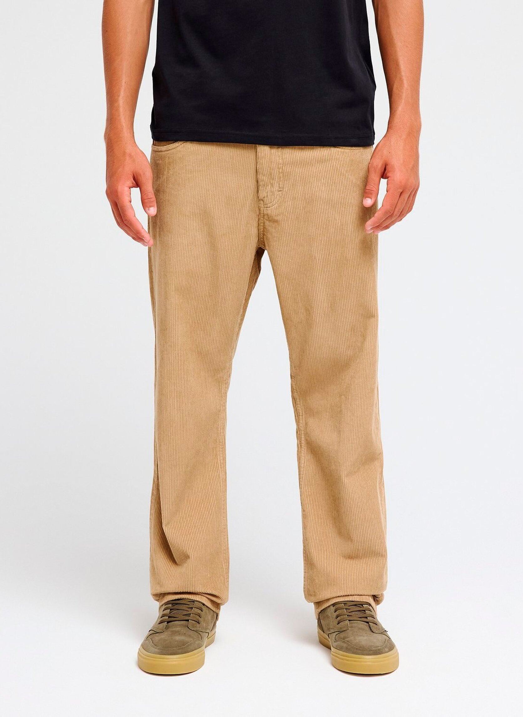 Pantalons Quik regular corduroy homme camel Quiksilver Pantalons Quik regular corduroy homme camel KELP