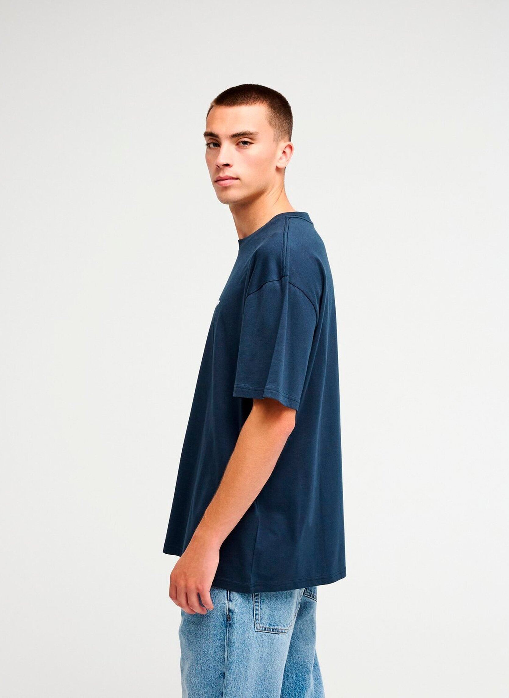 Tee-shirts Slacker Ss homme bleu Quiksilver Tee-shirts Slacker Ss homme bleu DARK NAVY