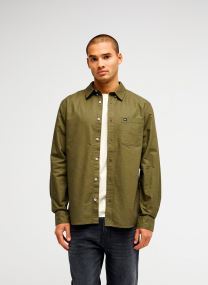 Chemises Smoke Trail Oxf homme vert Quiksilver Chemises Smoke Trail Oxf homme vert GRAPE LEAF