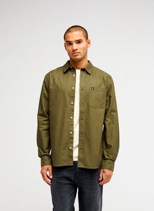 Quiksilver Chemises Smoke Trail Oxf homme vert