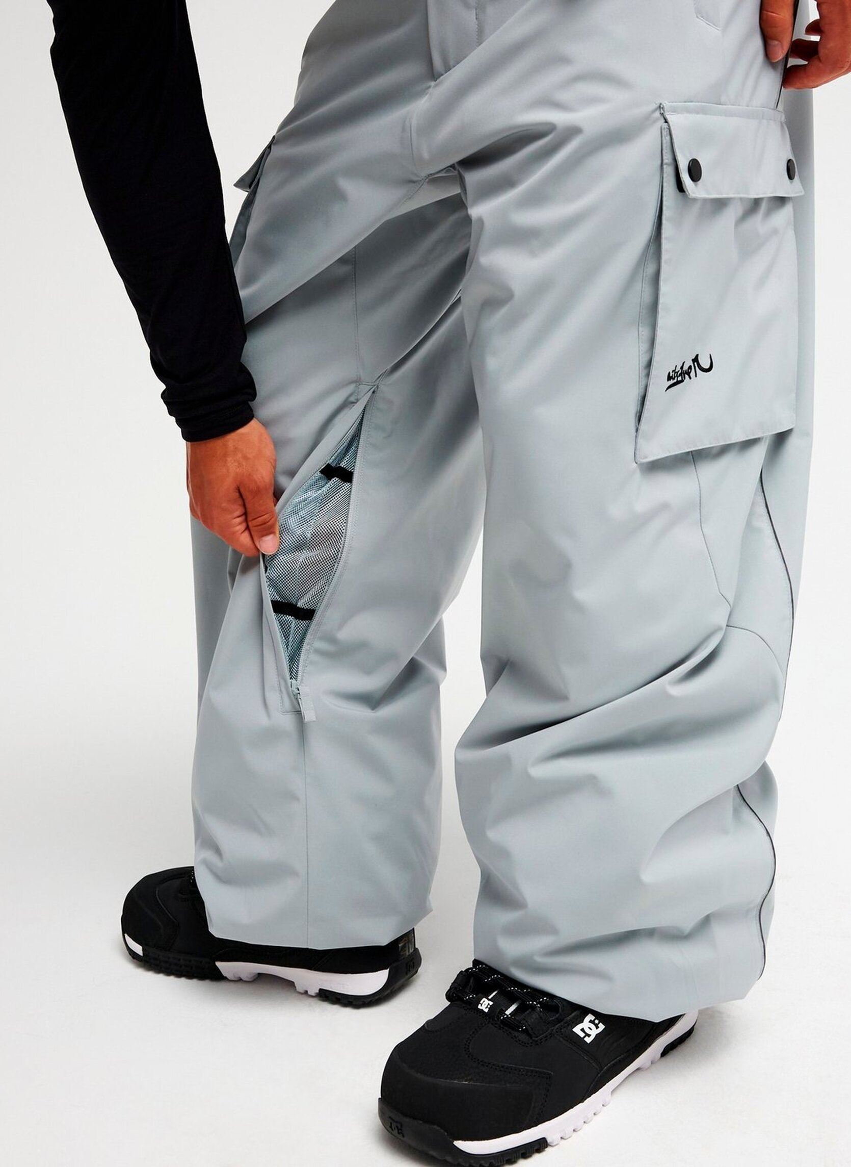 Broeken Snow Down Cargo heren grijs Quiksilver Broeken Snow Down Cargo heren grijs QUARRY