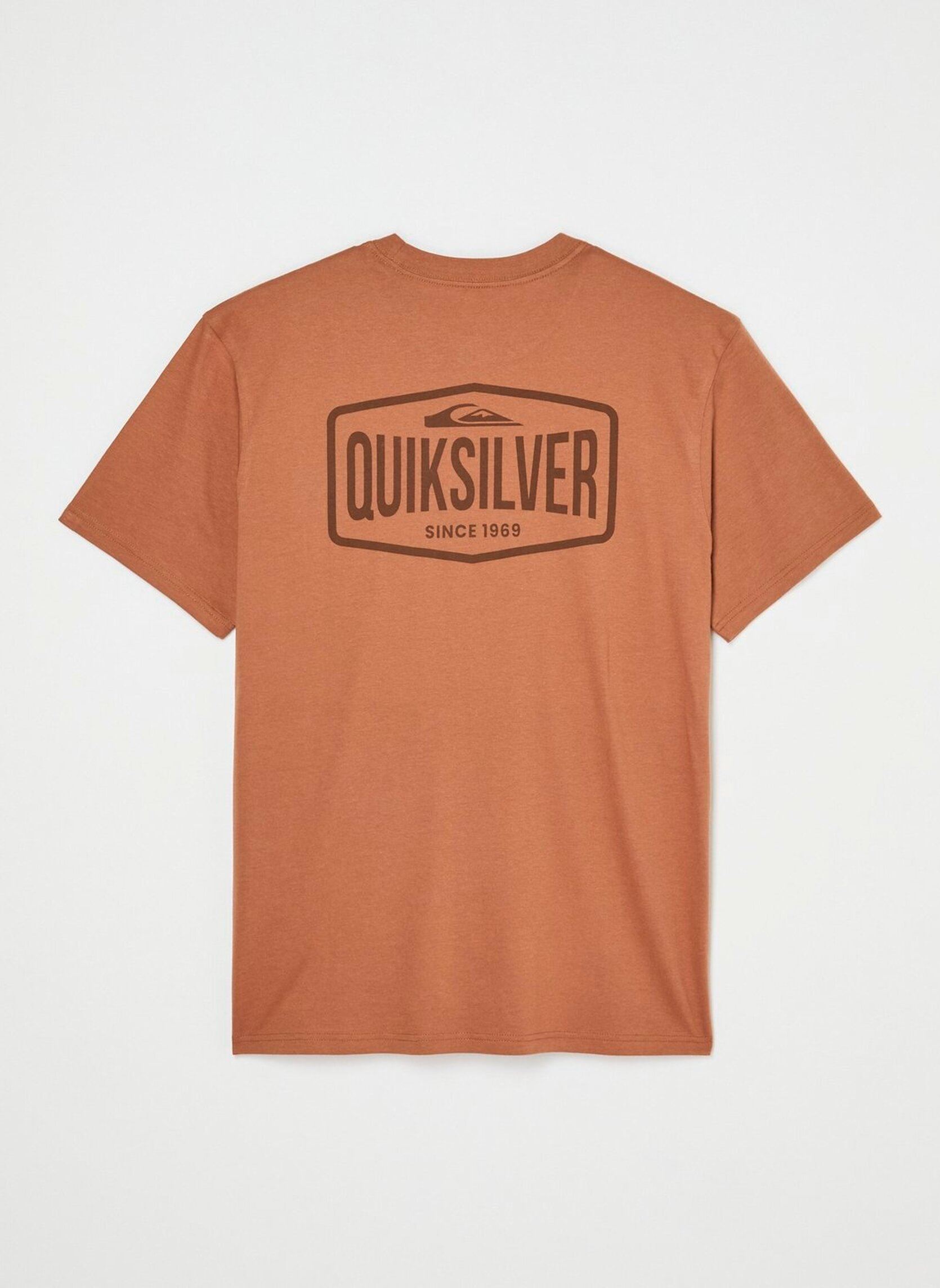 Tee-shirts Surf Garage Ss homme camel Quiksilver Tee-shirts Surf Garage Ss homme camel RAWHIDE