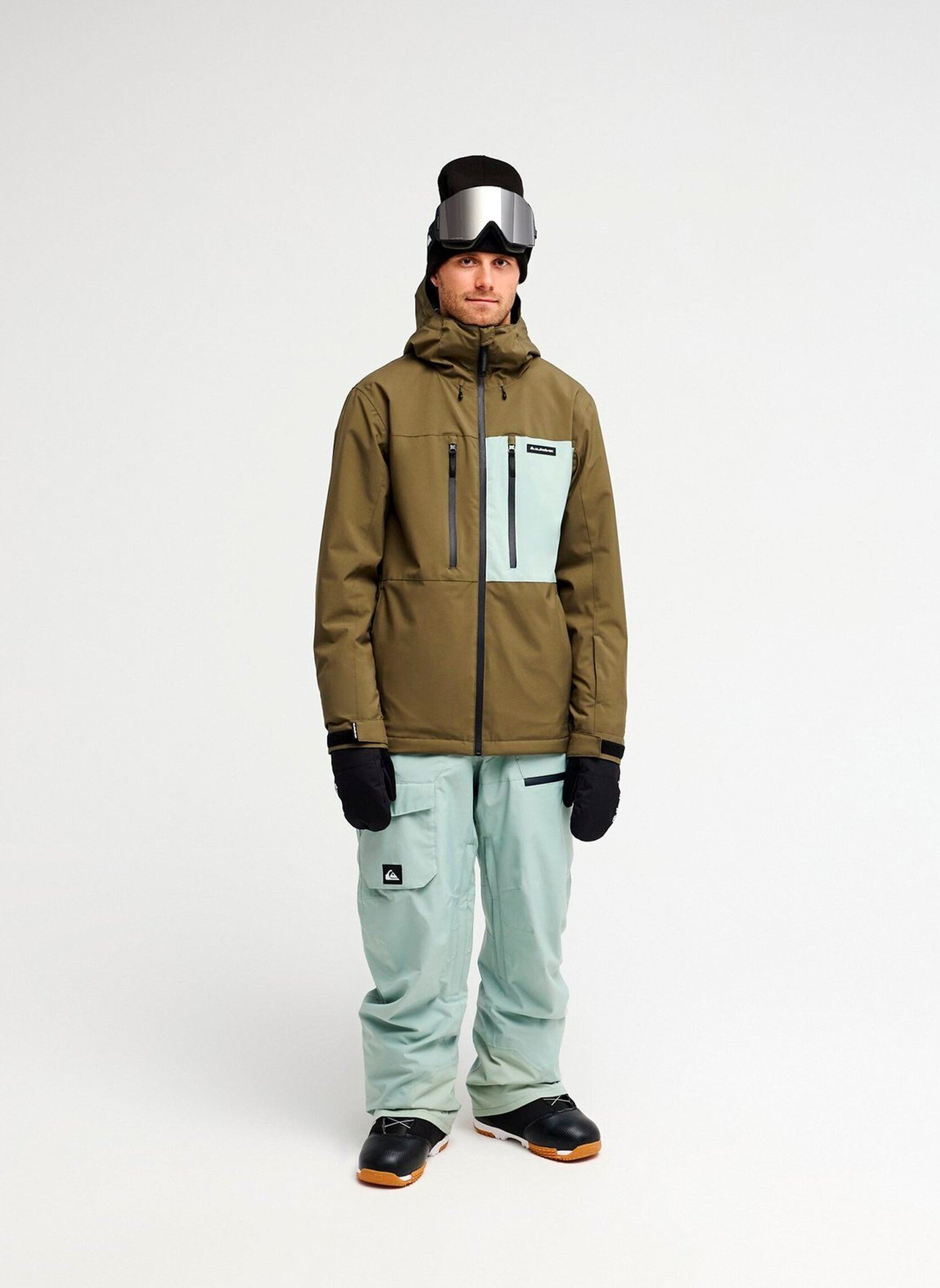 Daunenjacken Sycamore 20K Jk herren grün Quiksilver Daunenjacken Sycamore 20K Jk herren grün GRAPE LEAF