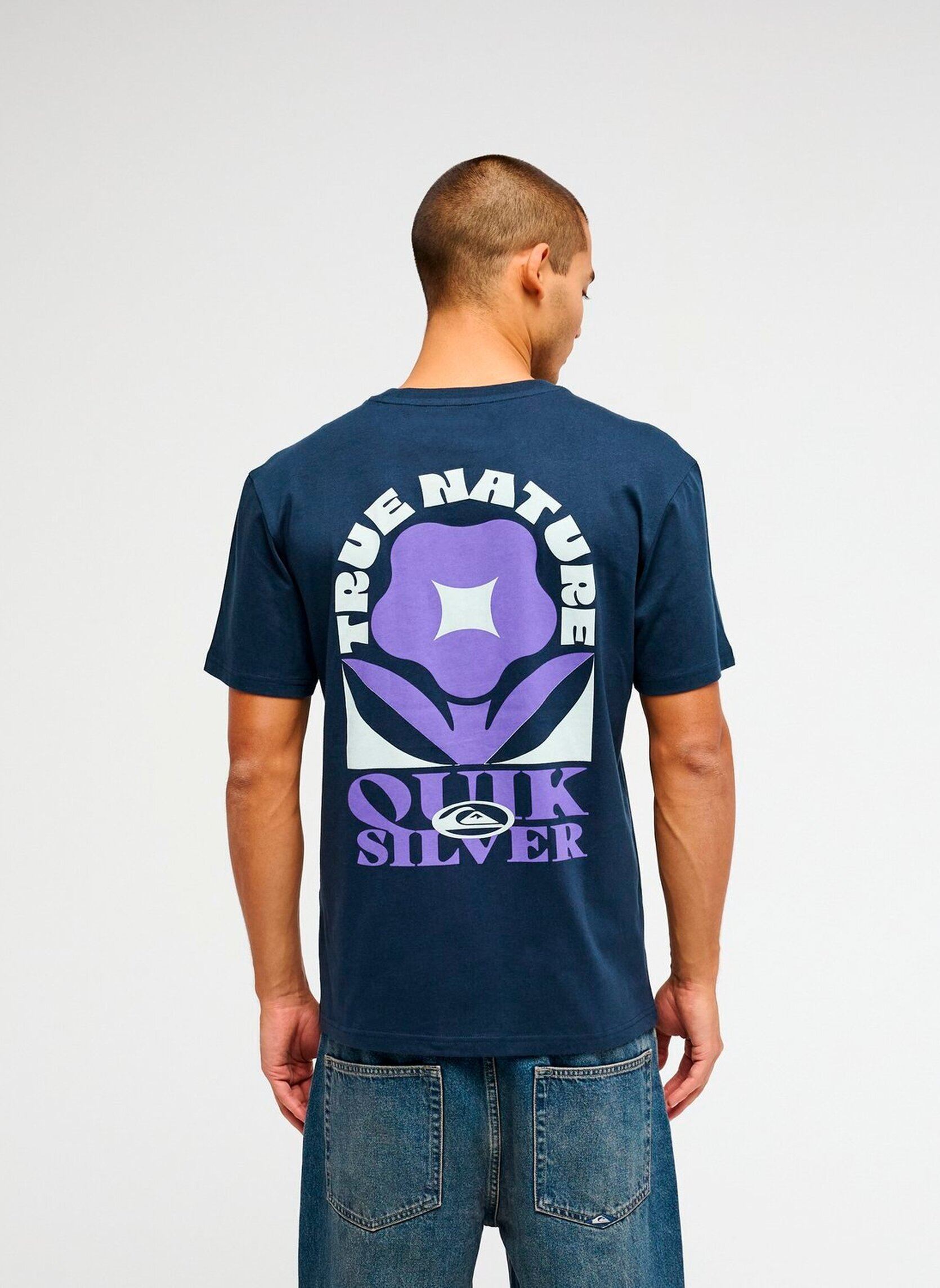Tee-shirts True Ss homme noir Quiksilver Tee-shirts True Ss homme noir DARK NAVY