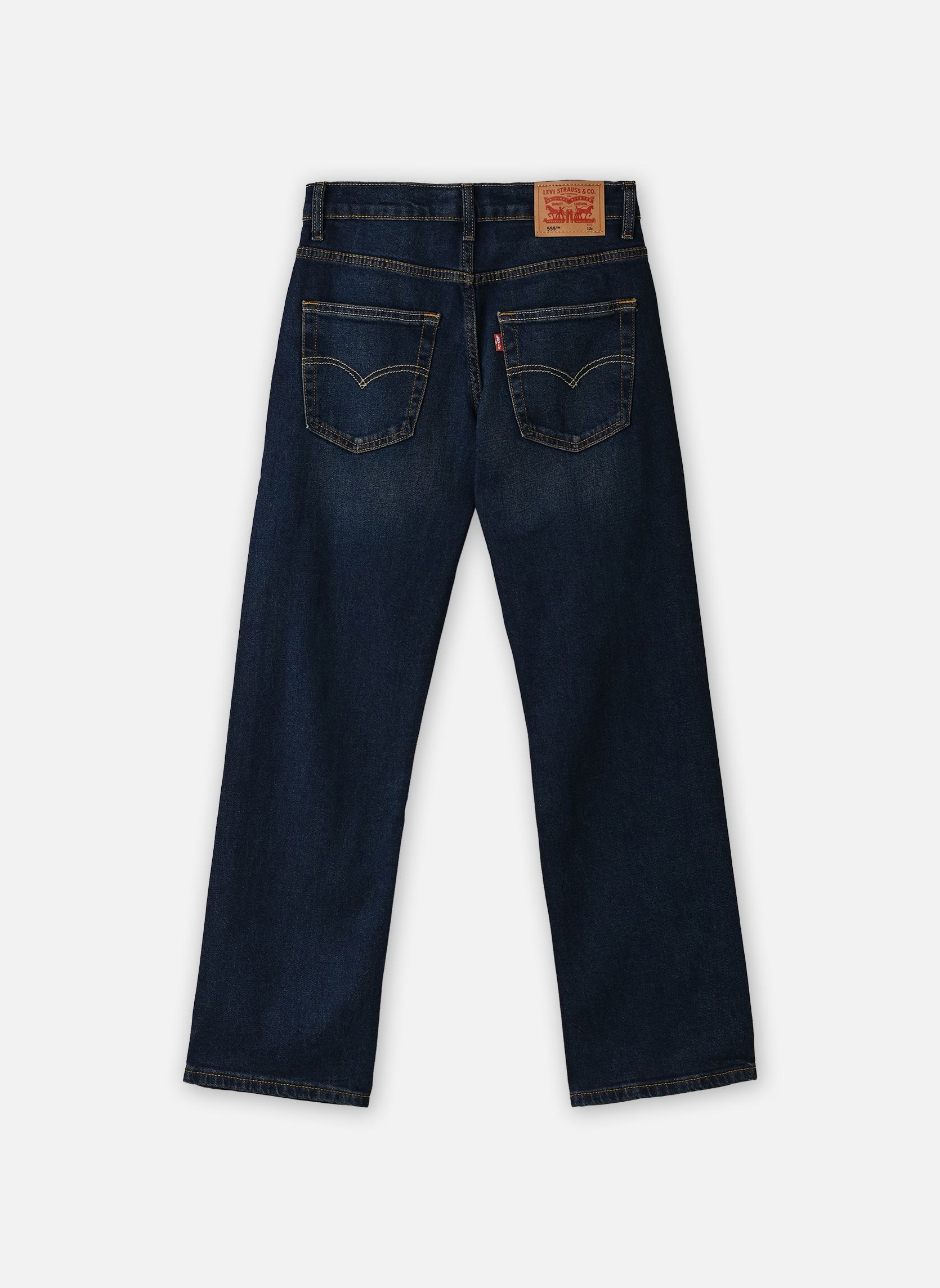 Jeans LVB 555 RELAXED STRAIGHT JEANS jungen blau Levi's Kids Jeans LVB 555 RELAXED STRAIGHT JEANS jungen blau DARK HOLLOW