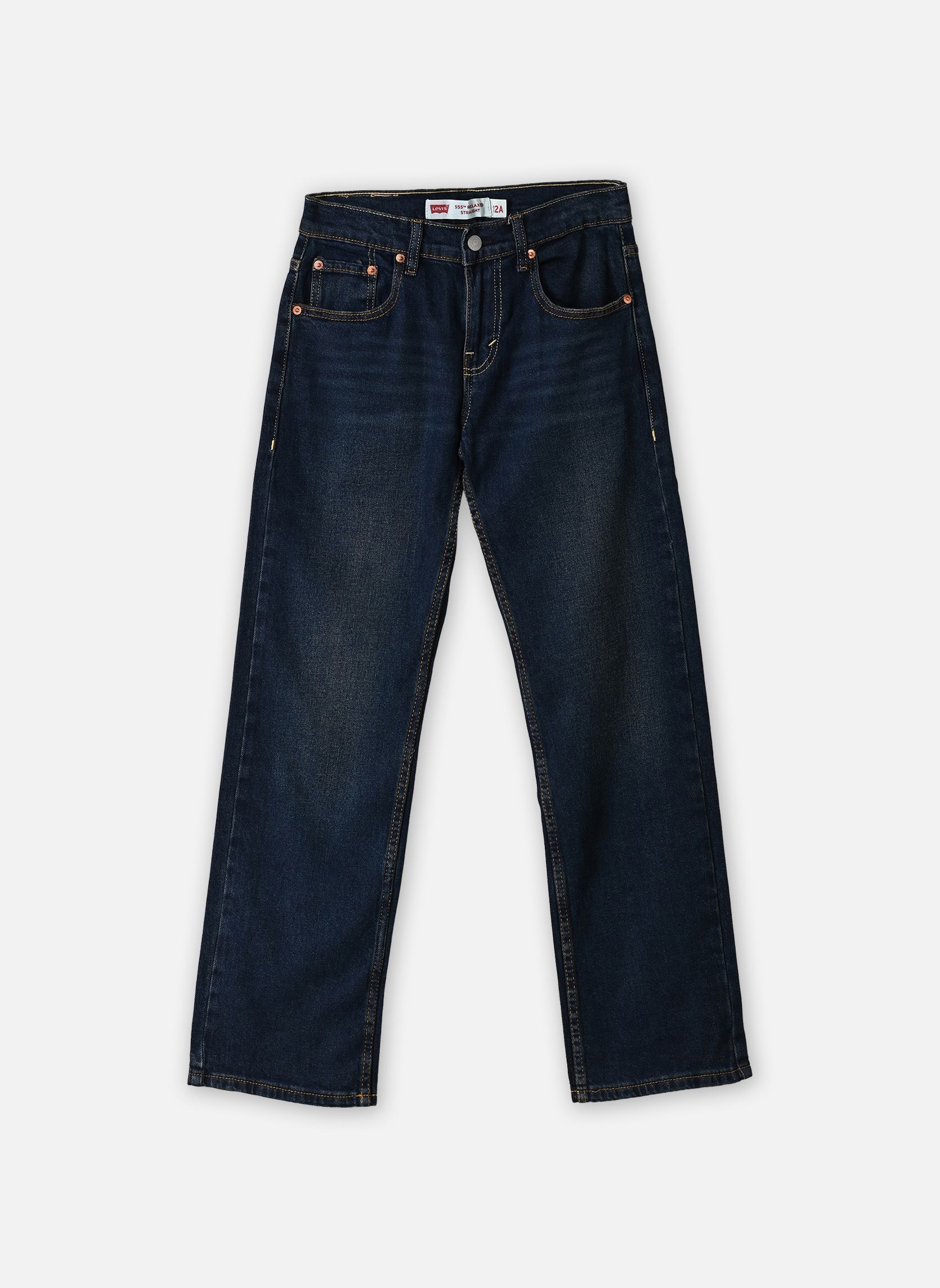 Jeans LVB 555 RELAXED STRAIGHT JEANS jungen blau Levi's Kids Jeans LVB 555 RELAXED STRAIGHT JEANS jungen blau DARK HOLLOW