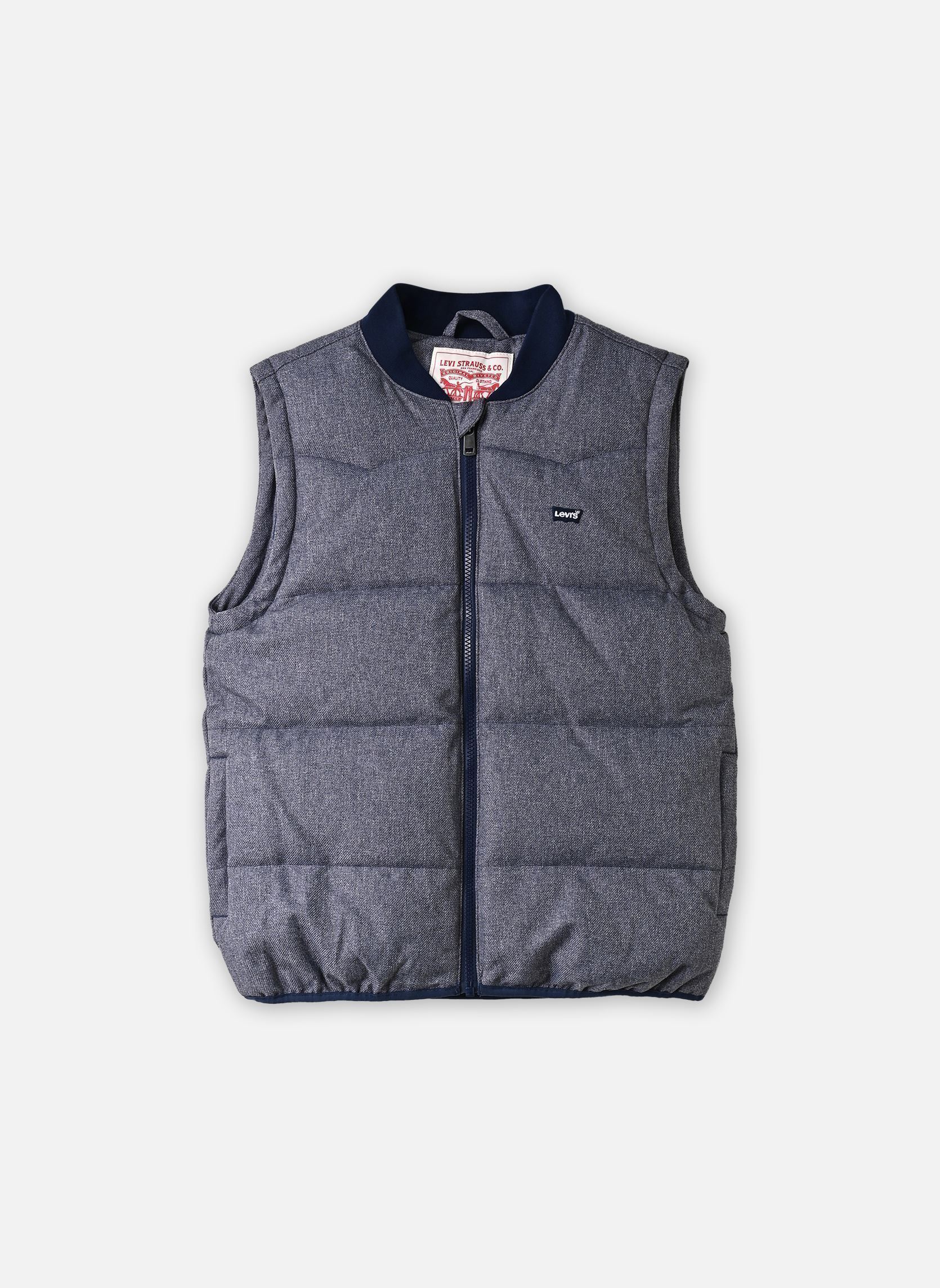 Daunenjacken LVB BATWING EMB PUFFER VEST jungen blau Levi's Kids Daunenjacken LVB BATWING EMB PUFFER VEST jungen blau NAVAL ACADEMY
