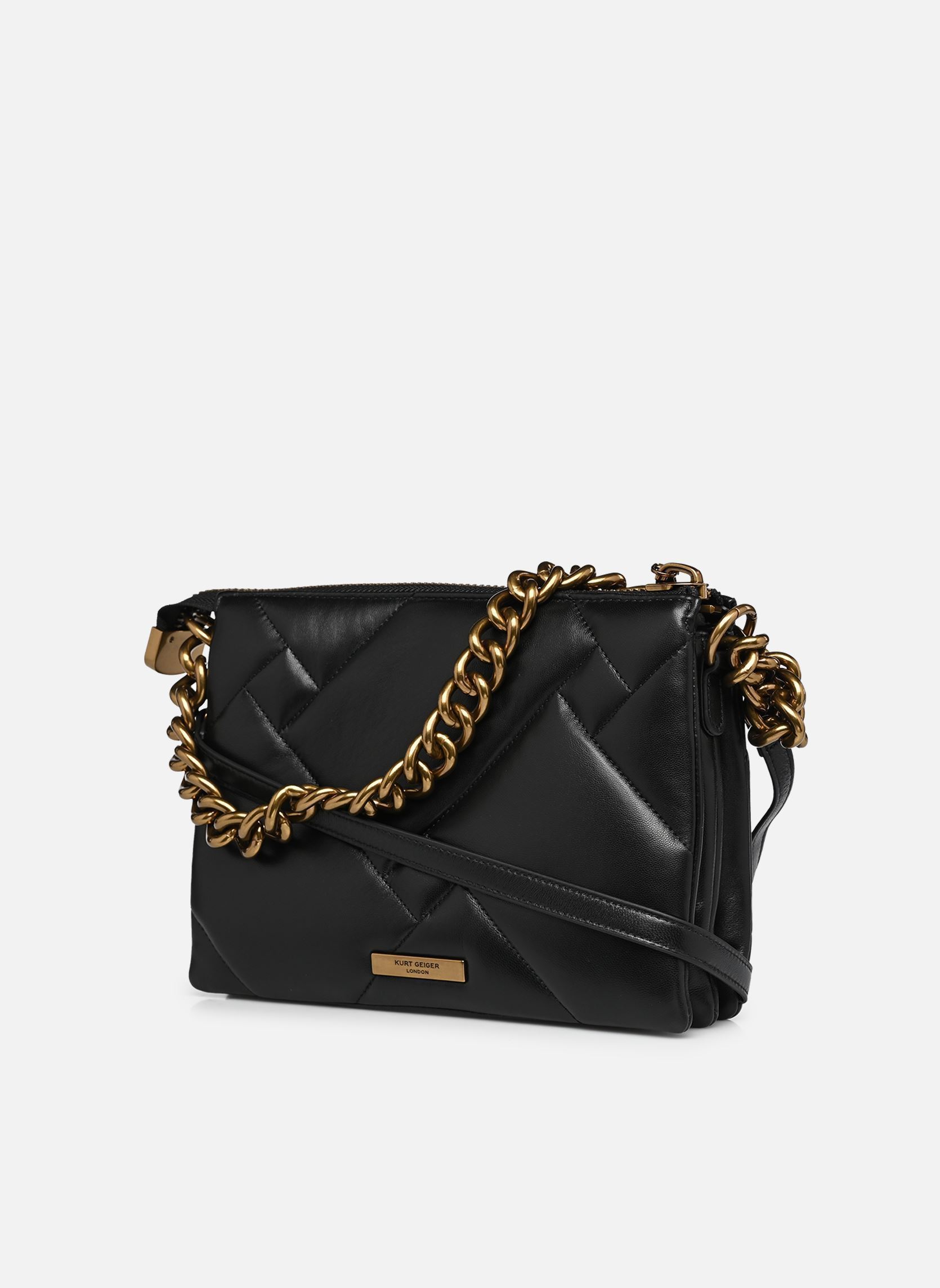 Tassen KENSINGTON PUFF 3 POUCH dames zwart Kurt Geiger Tassen KENSINGTON PUFF 3 POUCH dames zwart BLACK