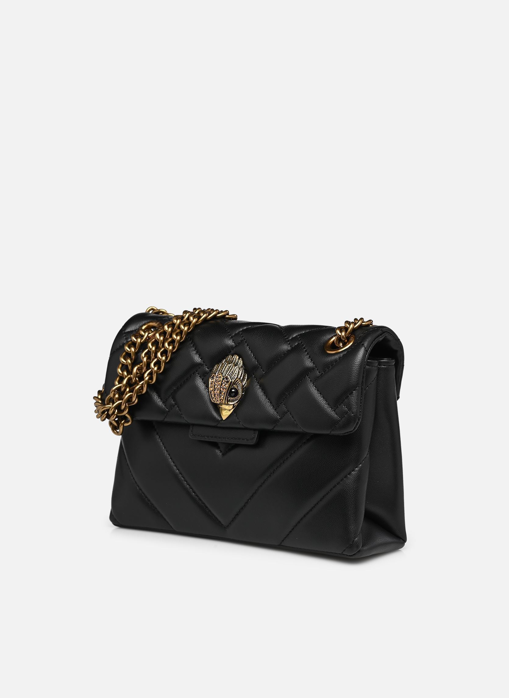 Tassen MINI KENSINGTON X BAG dames zwart Kurt Geiger Tassen MINI KENSINGTON X BAG dames zwart BLACK/COMB