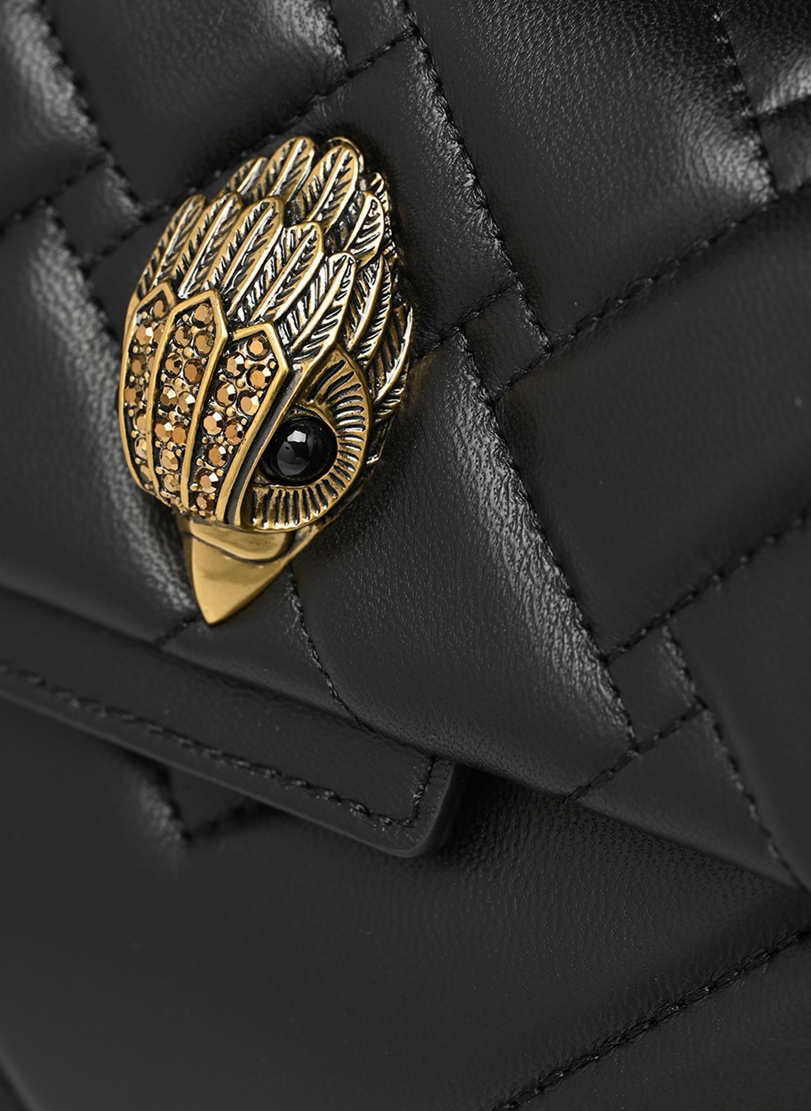 Tassen MINI KENSINGTON X BAG dames zwart Kurt Geiger Tassen MINI KENSINGTON X BAG dames zwart BLACK/COMB