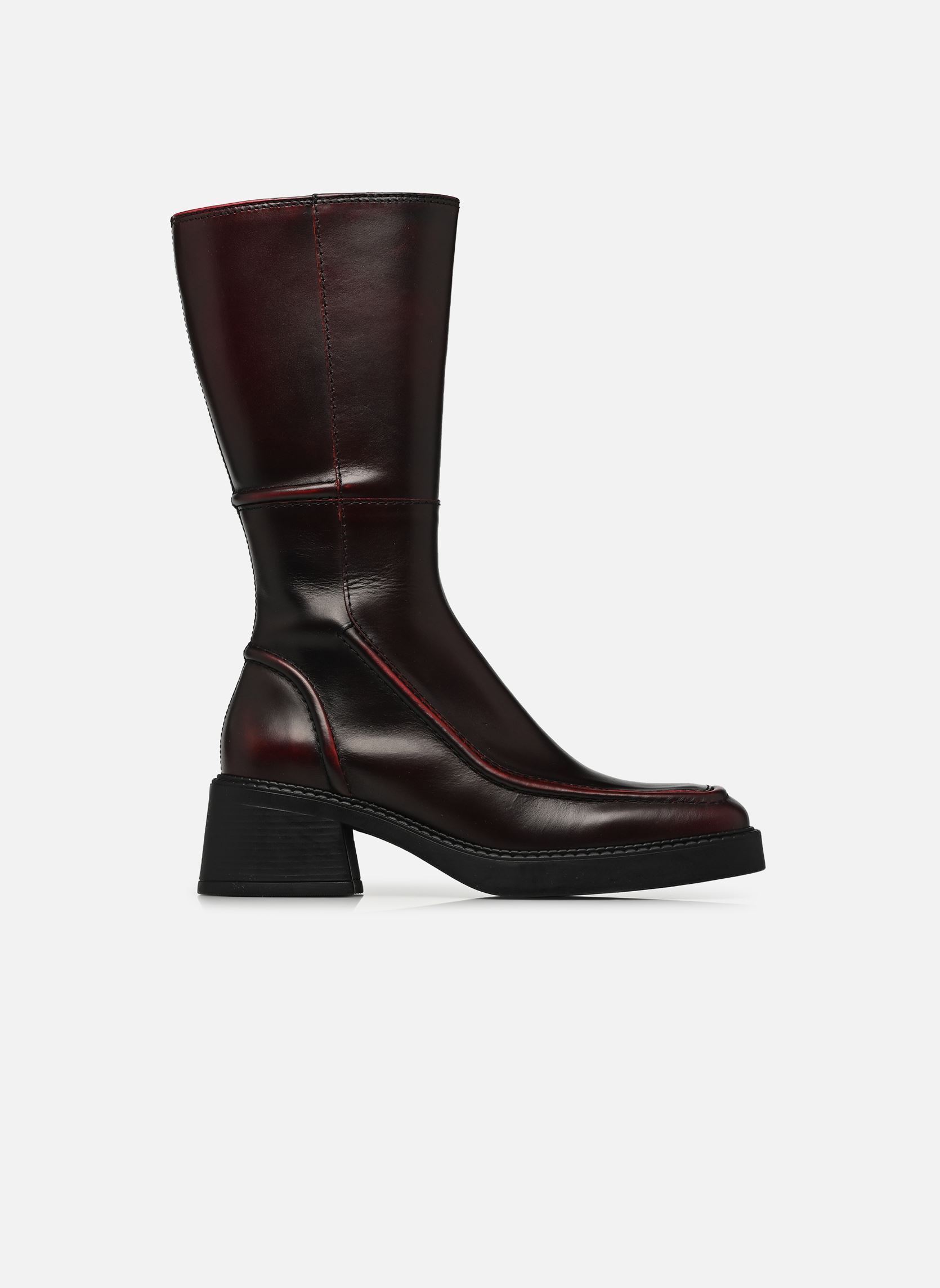 Bottines et boots Dagmara femme bordeaux E8 by Miista Bottines et boots Dagmara femme bordeaux BURGUNDY