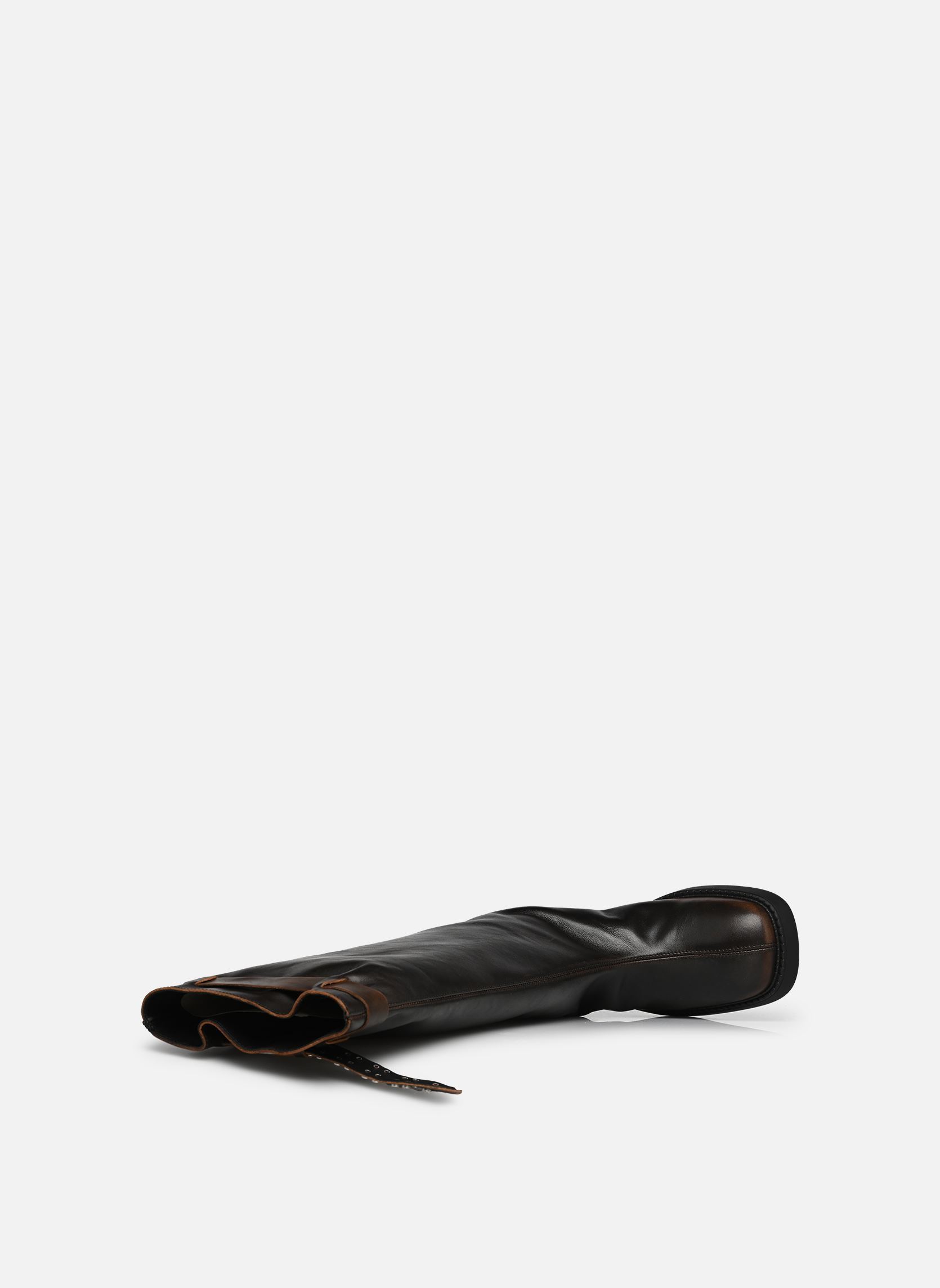 Bottes Kristel femme marron E8 by Miista Bottes Kristel femme marron BRUSHED BROWN