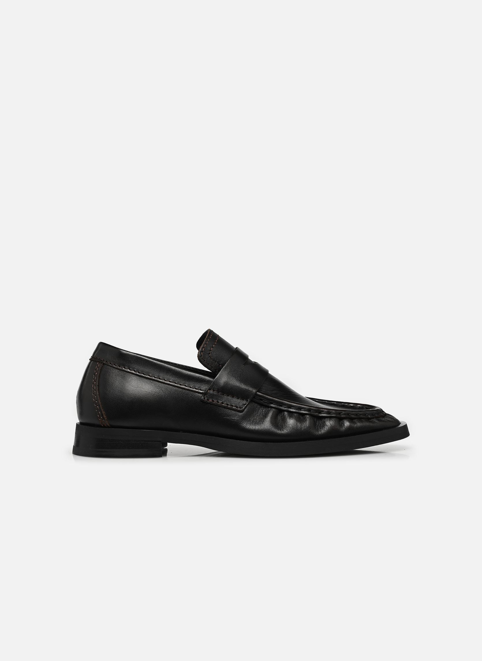 Mocassins Zita dames zwart E8 by Miista Mocassins Zita dames zwart BROWN BLACK