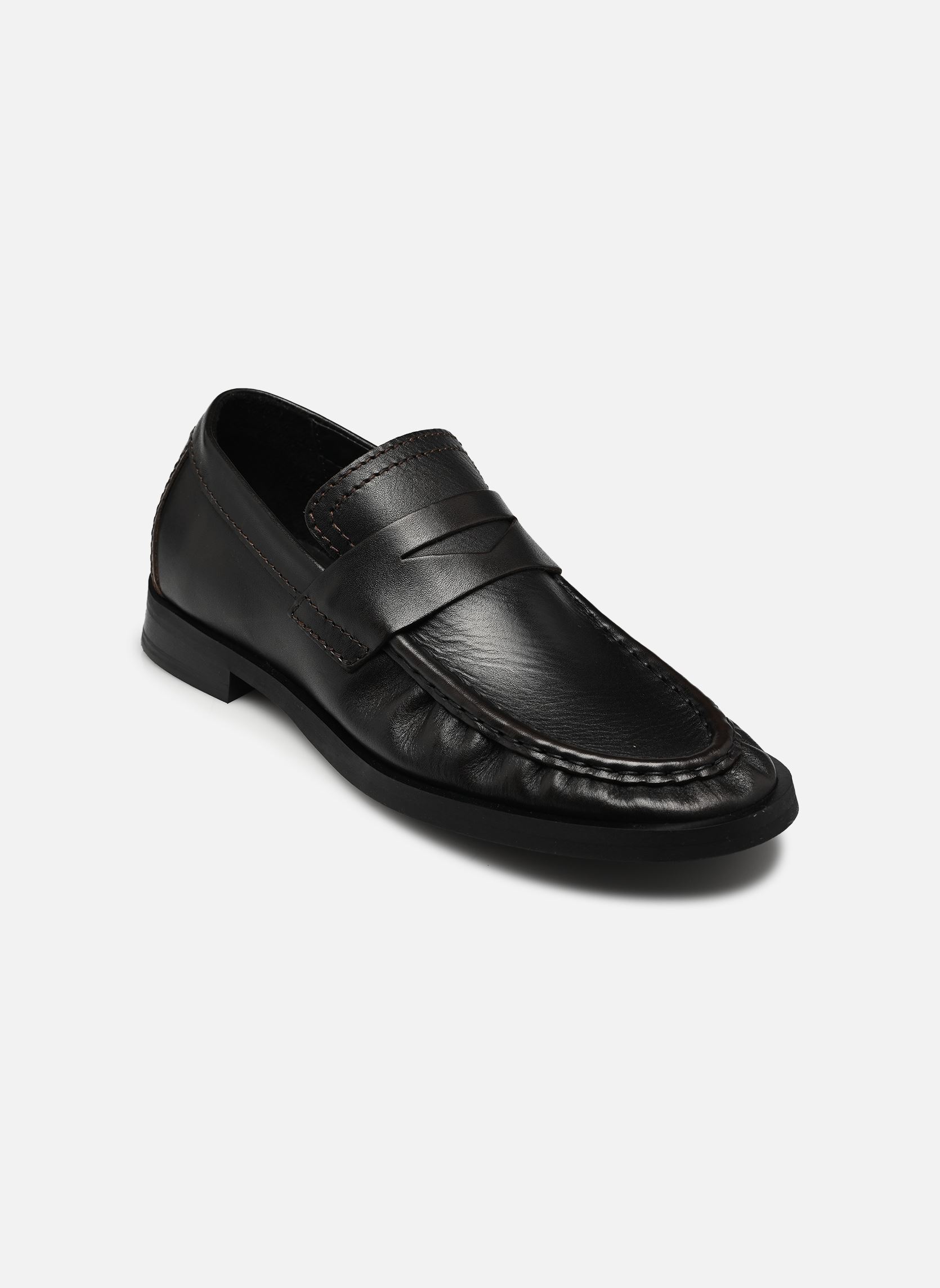 Mocassins Zita dames zwart E8 by Miista Mocassins Zita dames zwart BROWN BLACK