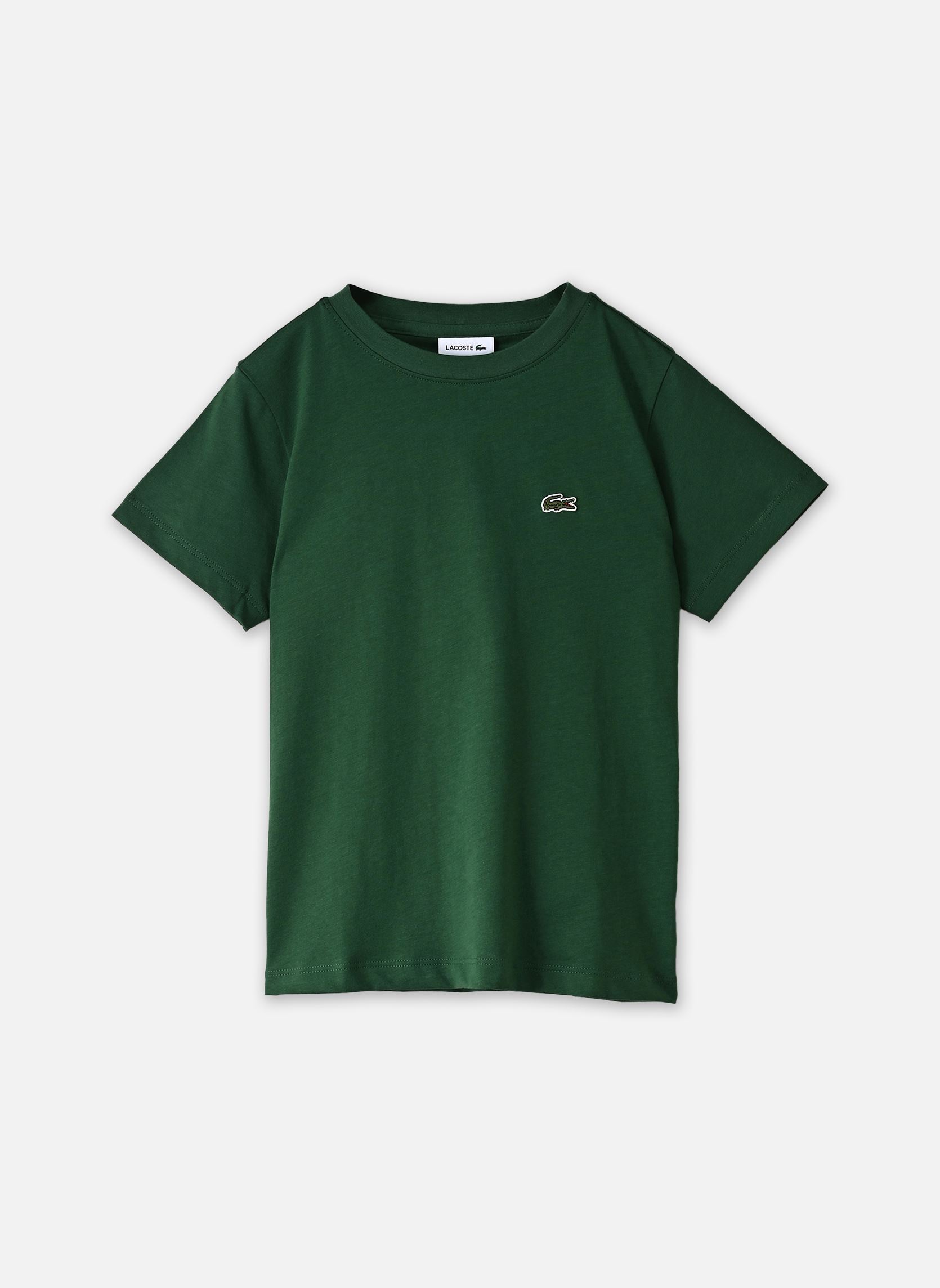 T-shirts LCB CORE TEE jongens groen Lacoste T-shirts LCB CORE TEE jongens groen VERT