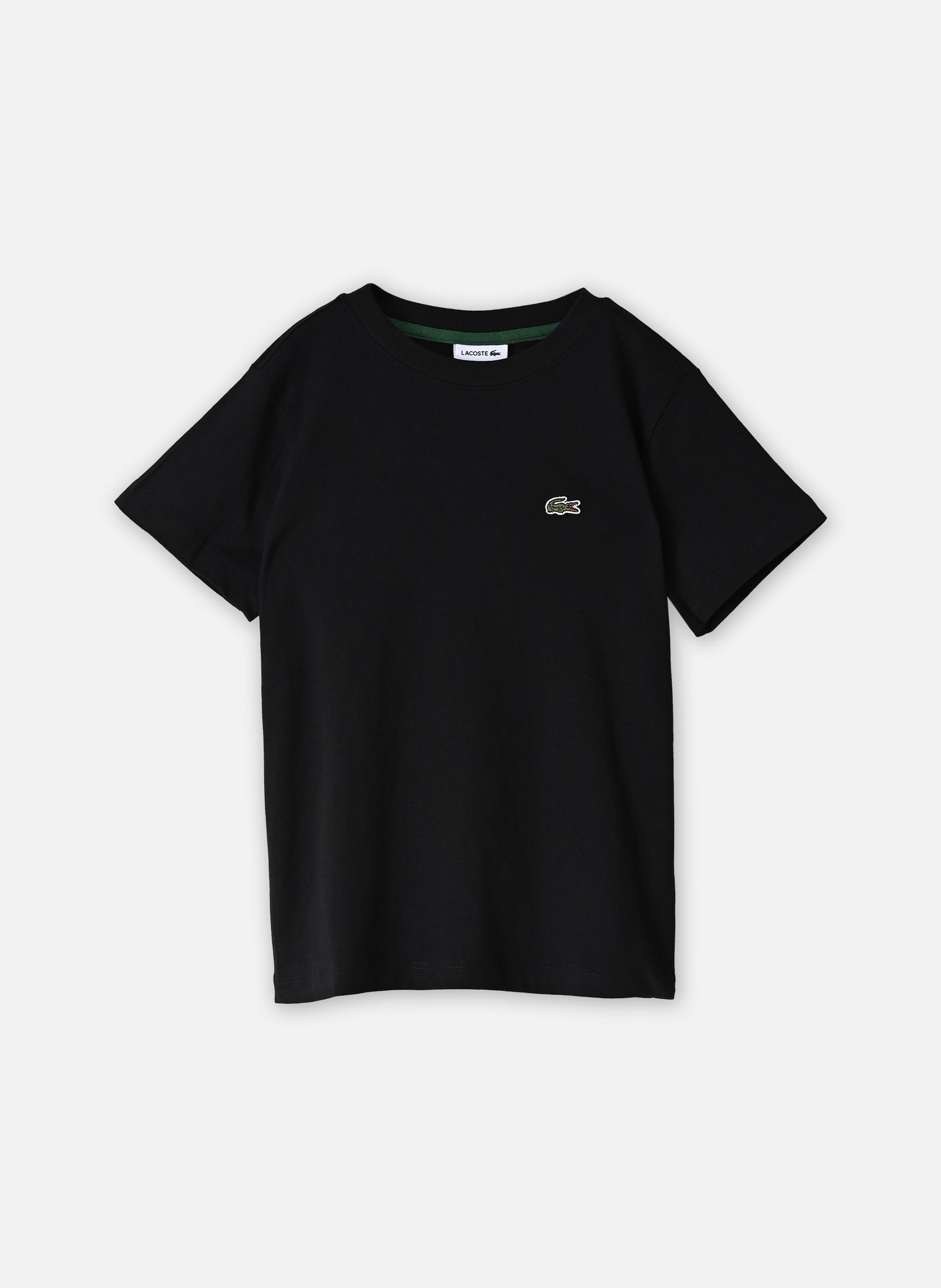 T-shirts LCB CORE TEE jongens zwart Lacoste T-shirts LCB CORE TEE jongens zwart NOIR