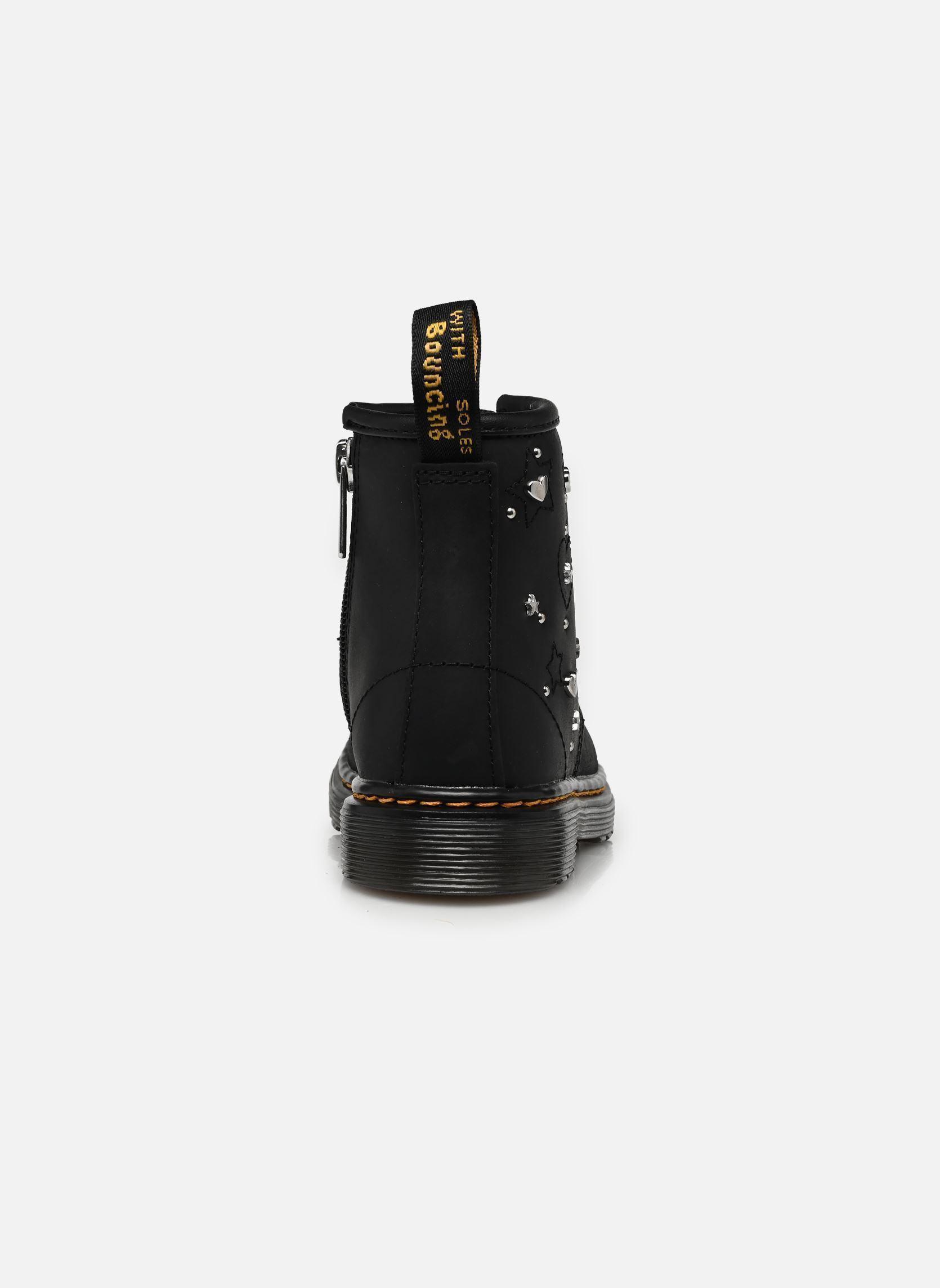 Enkellaarzen en laarzen 1460 Hs T meisjes zwart Dr. Martens Enkellaarzen en laarzen 1460 Hs T meisjes zwart BLACK WYOMING