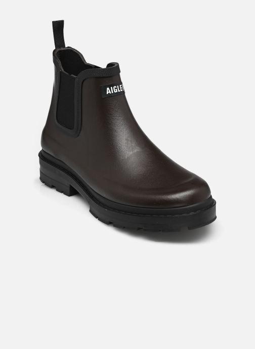 Aigle Gummistiefel Chelsea Rain herren braun
