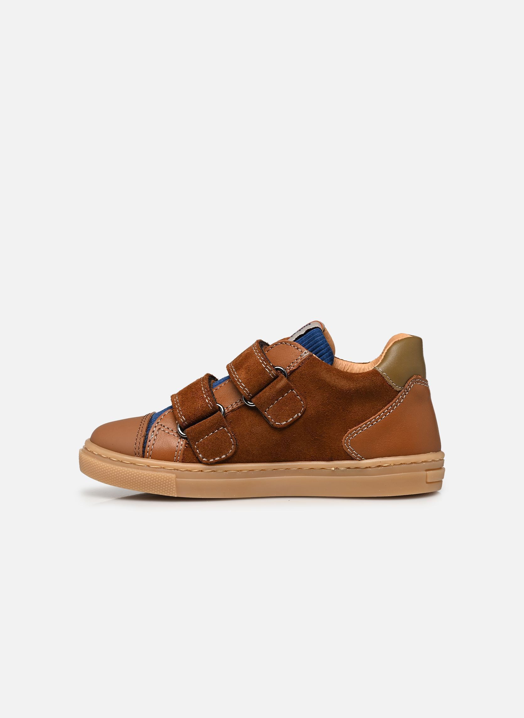 Sneakers Arezzo Velcro jongens bruin Babybotte Sneakers Arezzo Velcro jongens bruin COGNAC