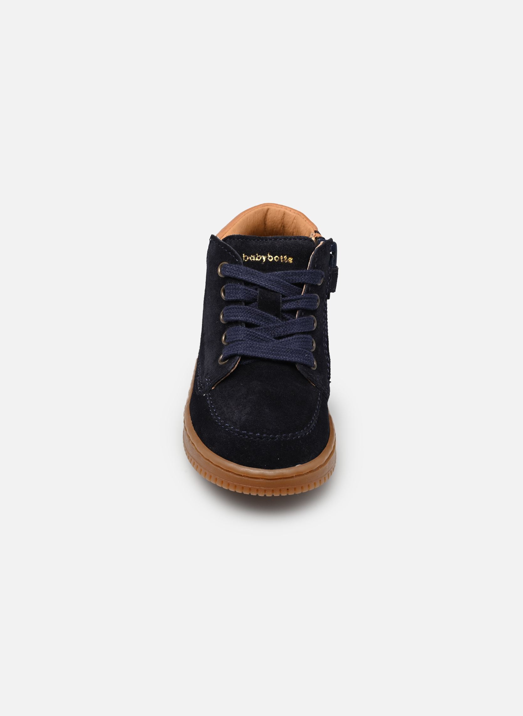 Hoge sneakers Ficus jongens blauw Babybotte Hoge sneakers Ficus jongens blauw BLEU