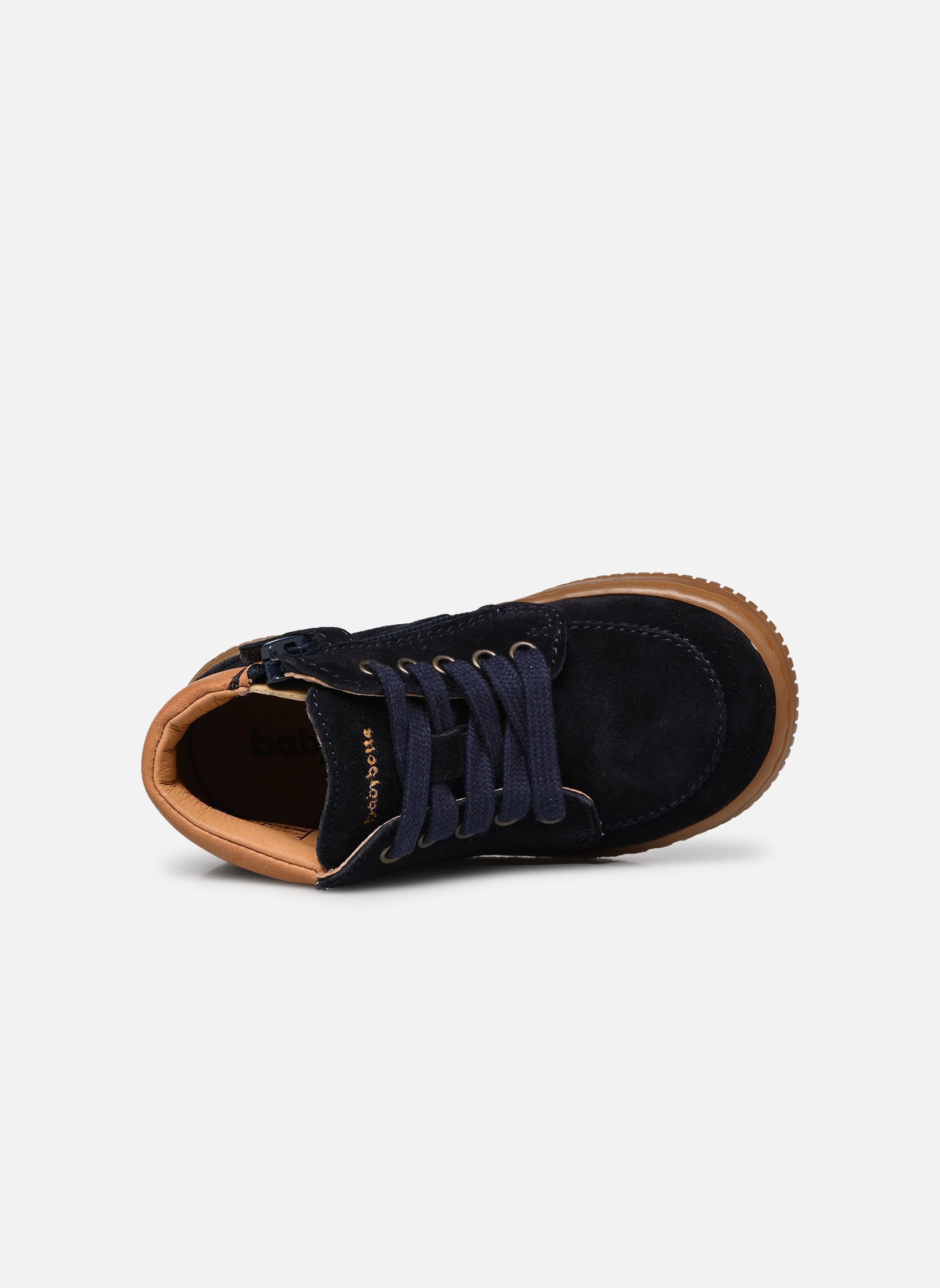 Hoge sneakers Ficus jongens blauw Babybotte Hoge sneakers Ficus jongens blauw BLEU