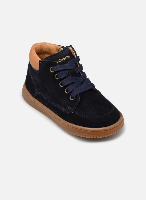 Babybotte Baskets hautes Ficus garçon bleu