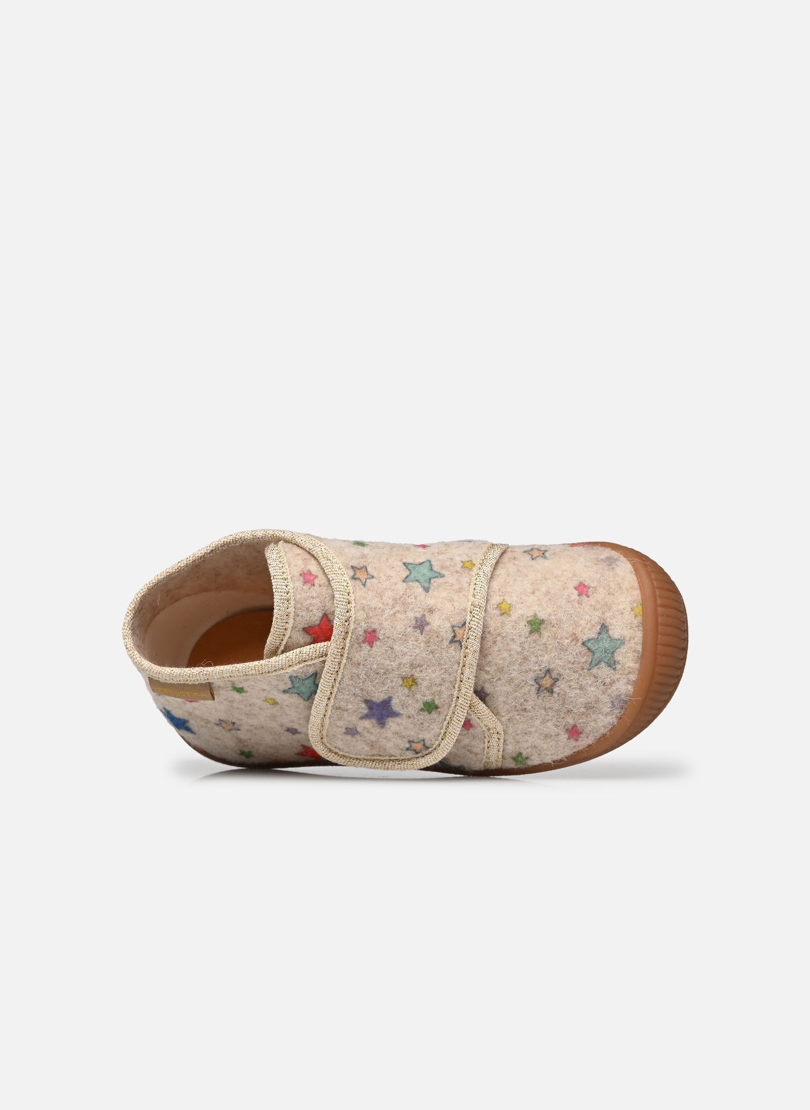 Chaussons Pierette Velcro beige Babybotte Chaussons Pierette Velcro beige BEIGE