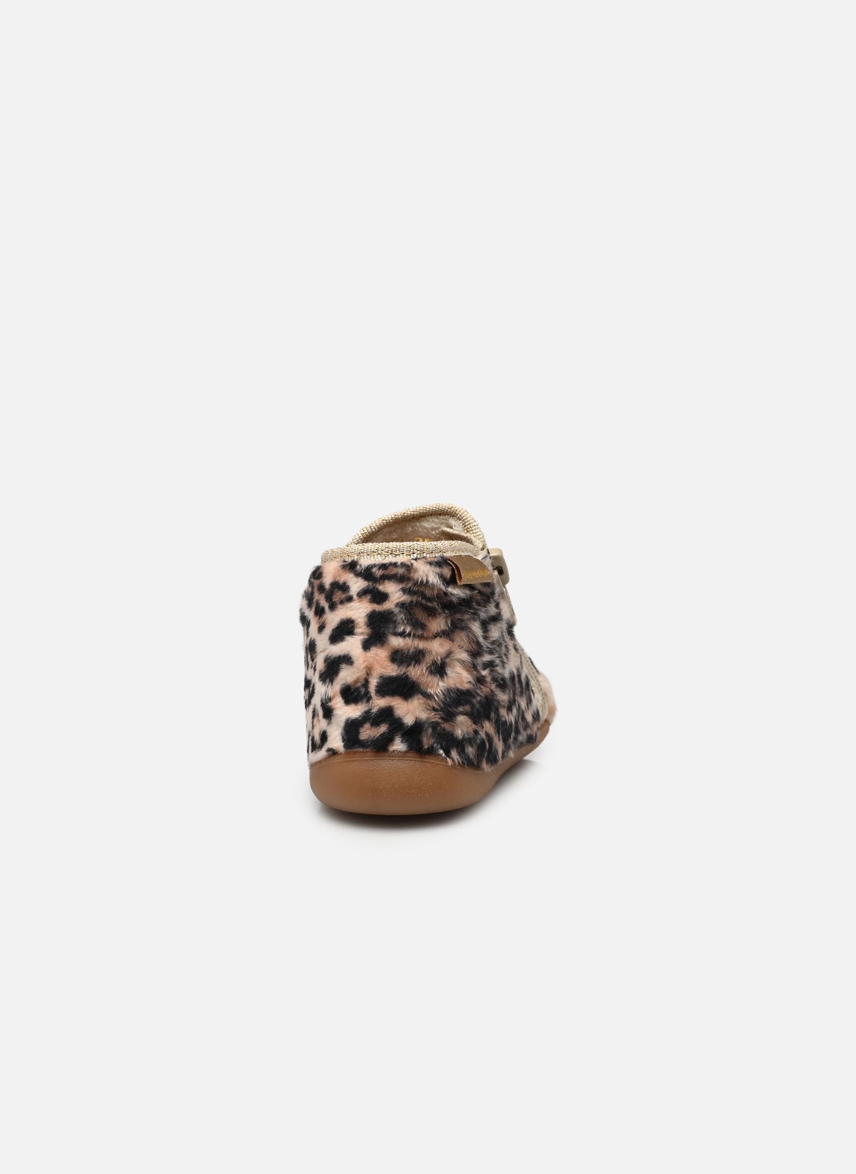 Pantoffels Pierette Zip meisjes meerkleurig Babybotte Pantoffels Pierette Zip meisjes meerkleurig LEOPARD