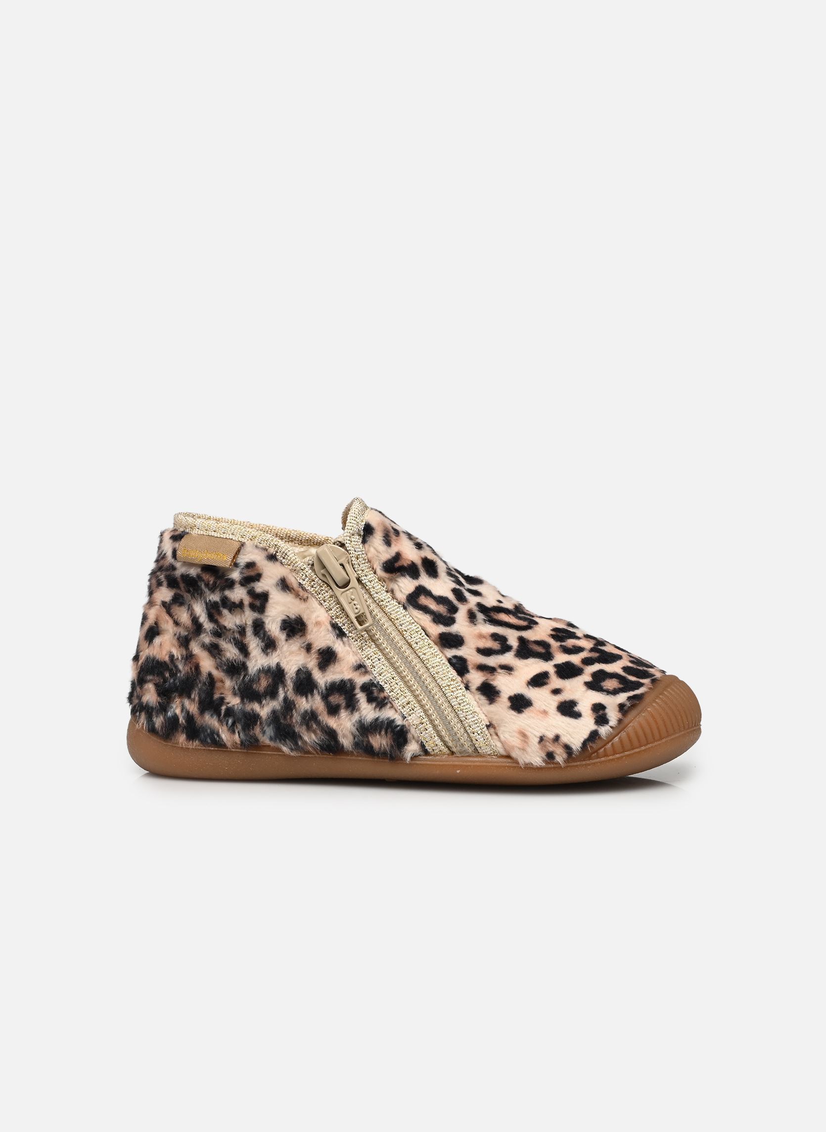 Pantoffels Pierette Zip meisjes meerkleurig Babybotte Pantoffels Pierette Zip meisjes meerkleurig LEOPARD