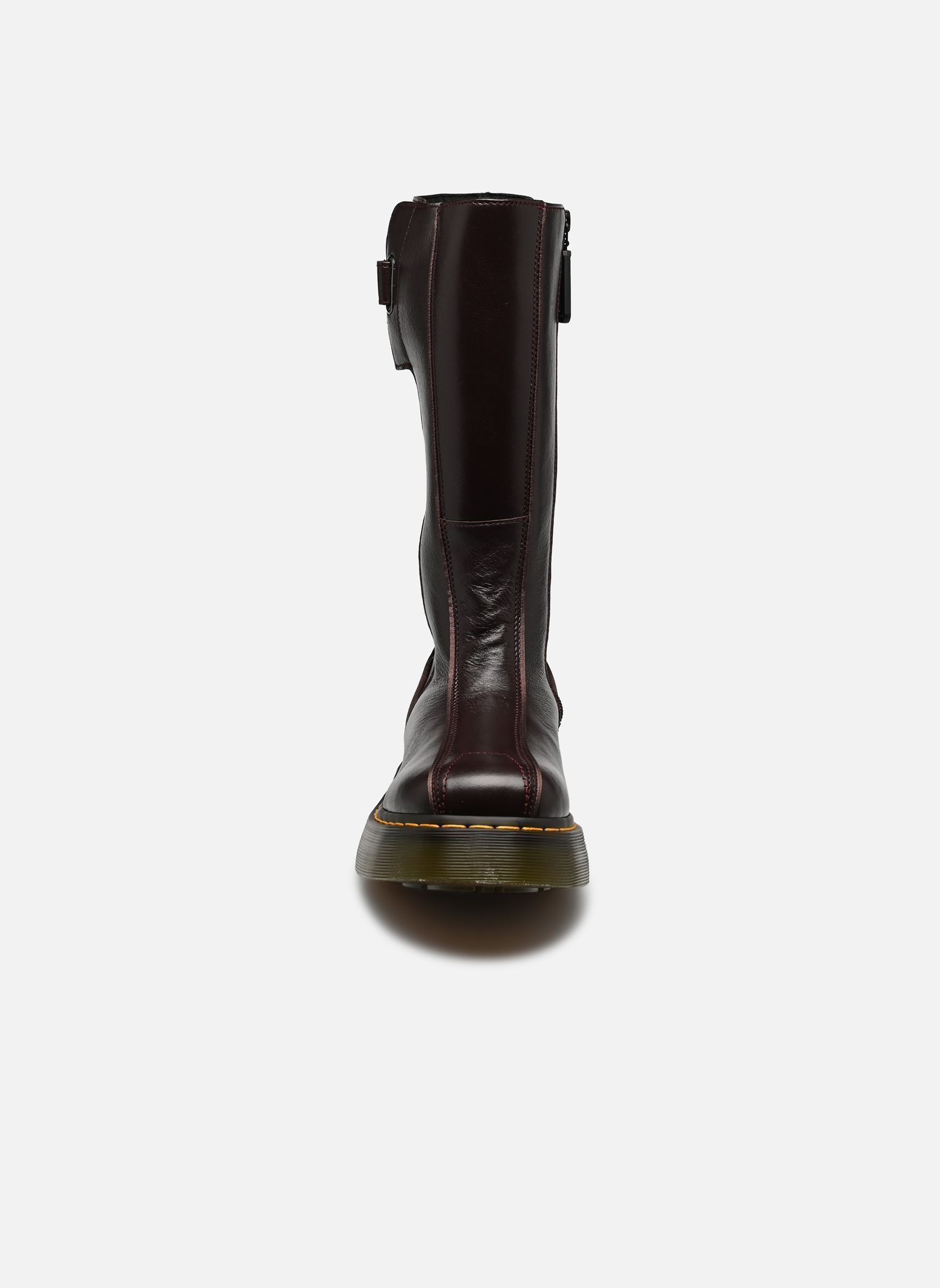 Bottes Buzz Hi femme marron Dr. Martens Bottes Buzz Hi femme marron DARK BROWN MILLED GLOSS
