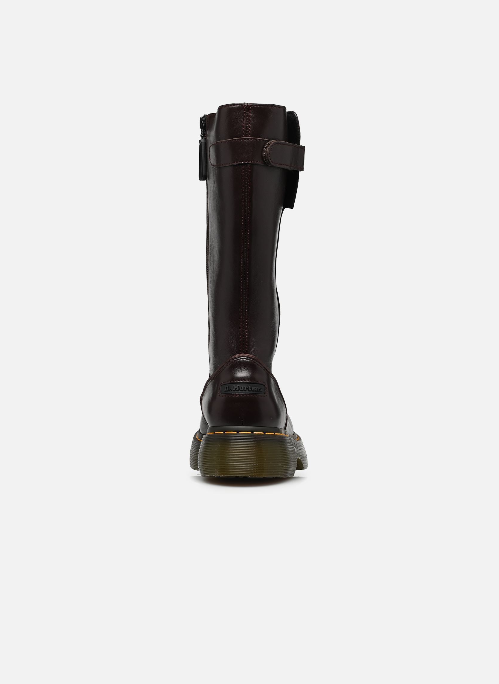 Bottes Buzz Hi femme marron Dr. Martens Bottes Buzz Hi femme marron DARK BROWN MILLED GLOSS