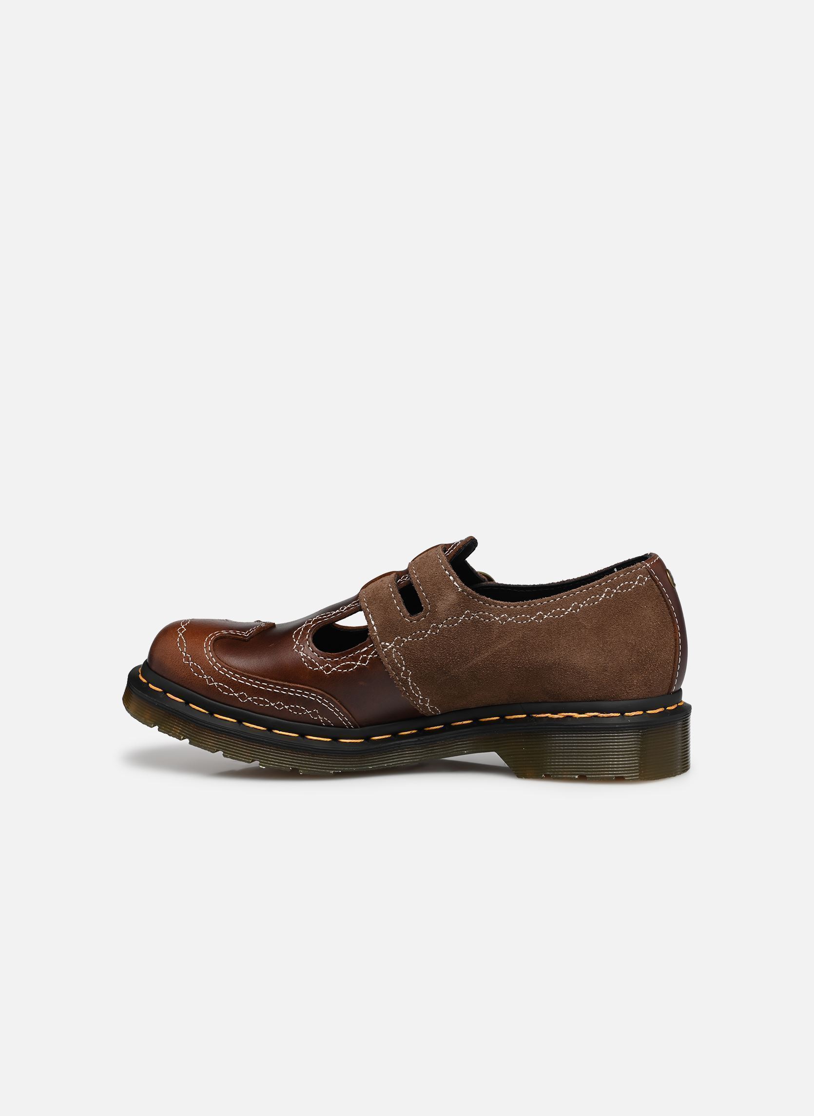 Ballerines 8065 Dr femme marron Dr. Martens Ballerines 8065 Dr femme marron DARK BROWN CLASSIC PULL UP + B