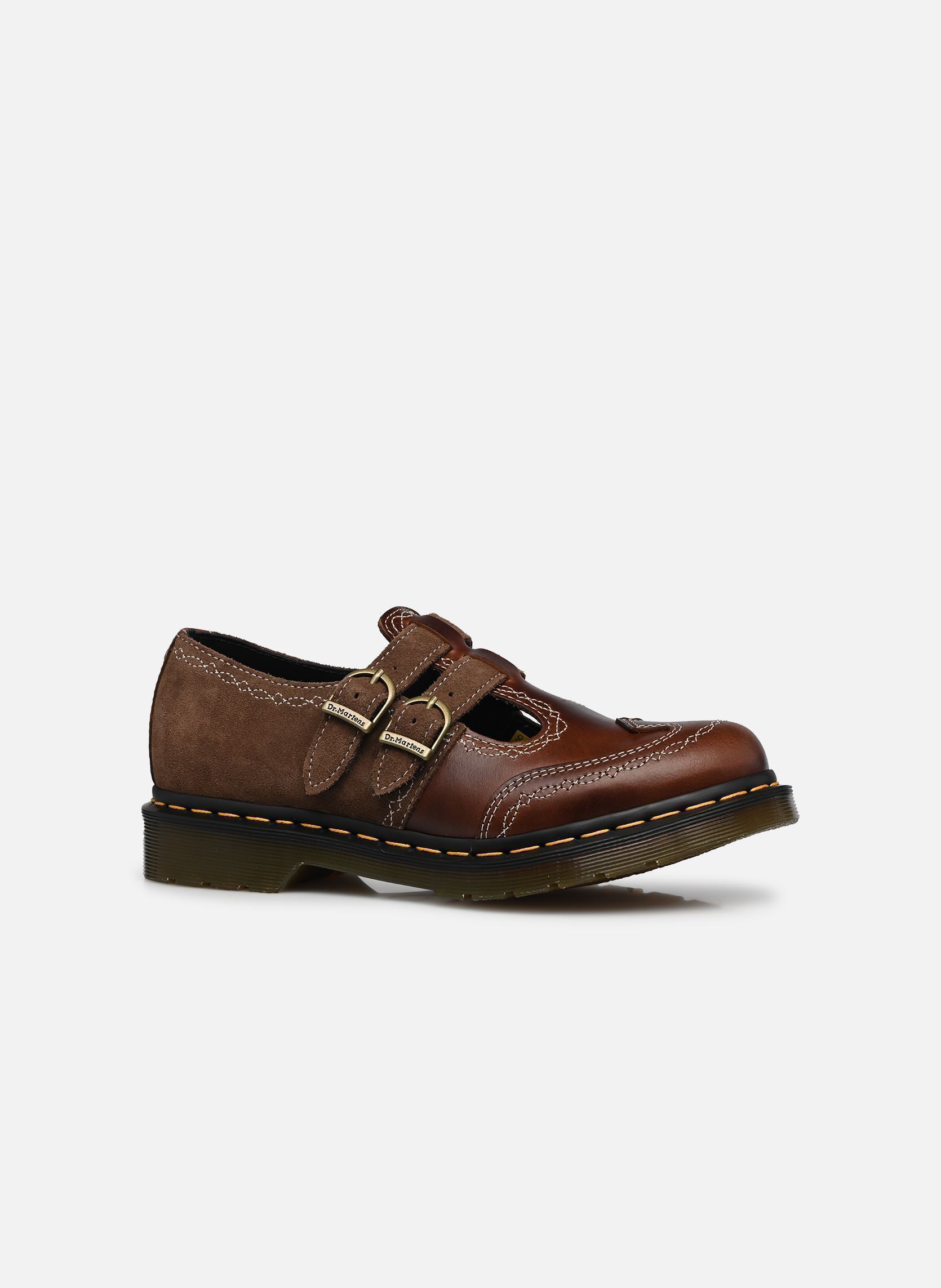 Ballerines 8065 Dr femme marron Dr. Martens Ballerines 8065 Dr femme marron DARK BROWN CLASSIC PULL UP + B