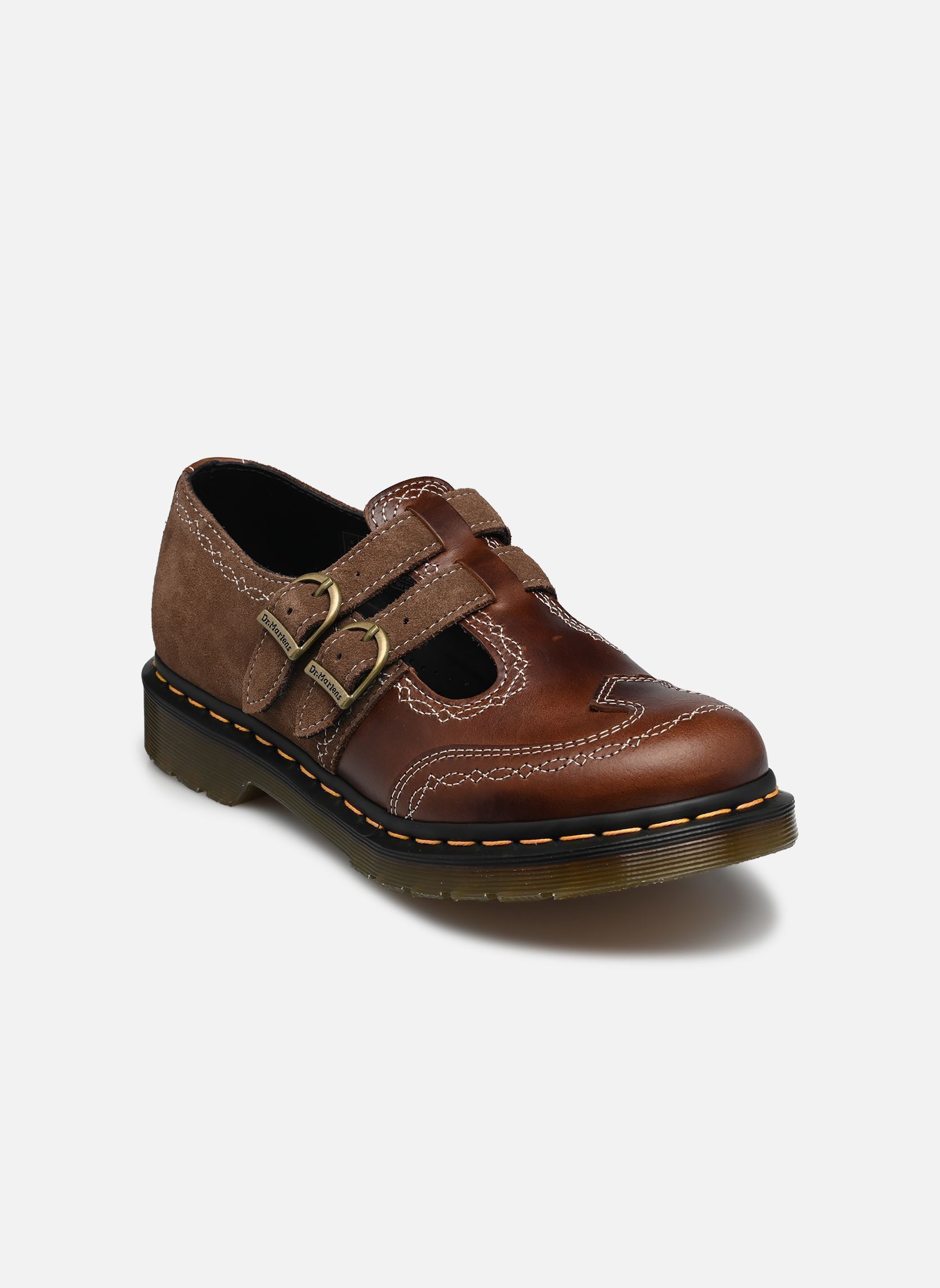 Ballerines 8065 Dr femme marron Dr. Martens Ballerines 8065 Dr femme marron DARK BROWN CLASSIC PULL UP + B