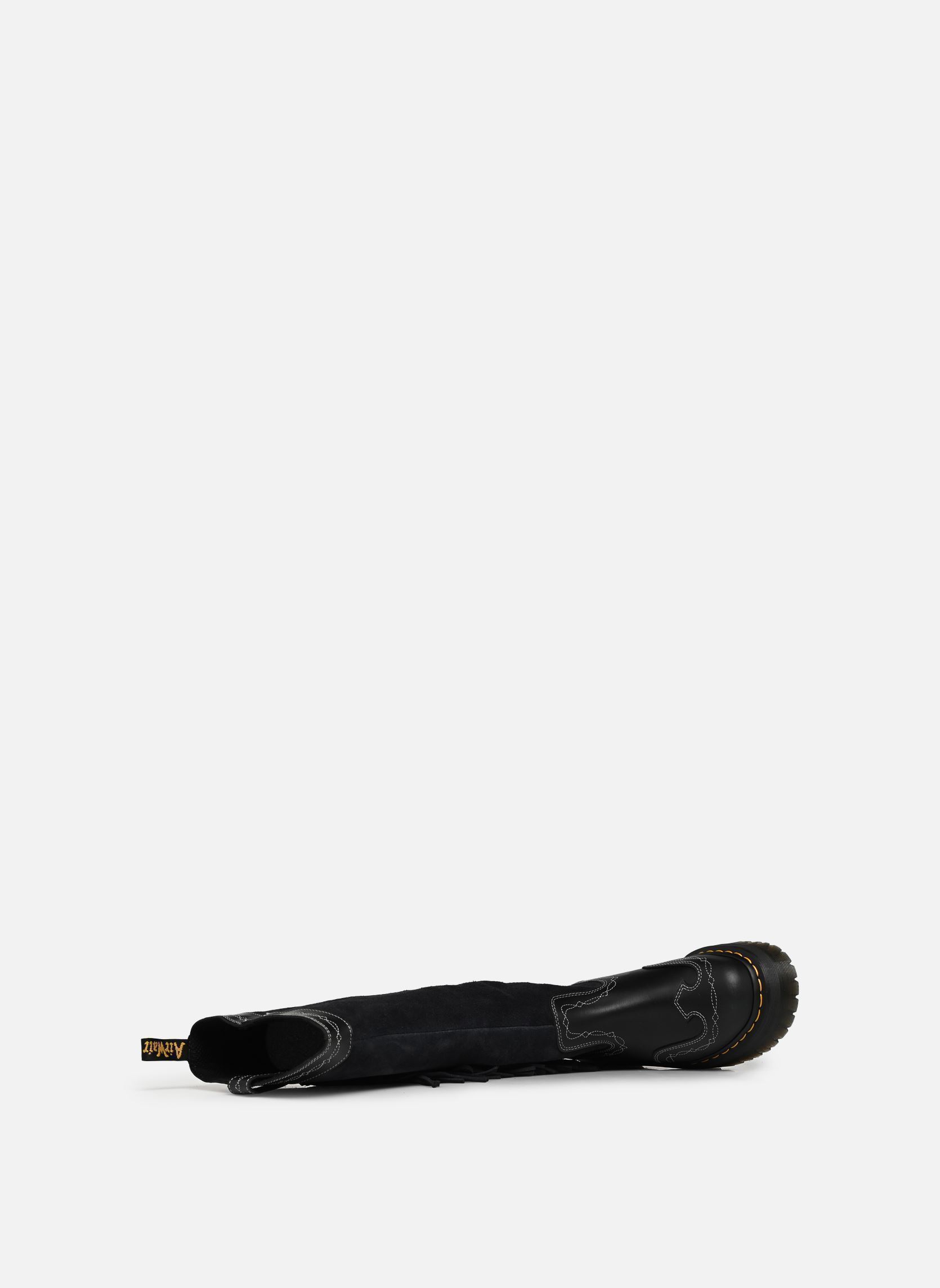 Laarzen Quad Hi Dr dames zwart Dr. Martens Laarzen Quad Hi Dr dames zwart BLACK CLASSIC PULL UP + BRONX