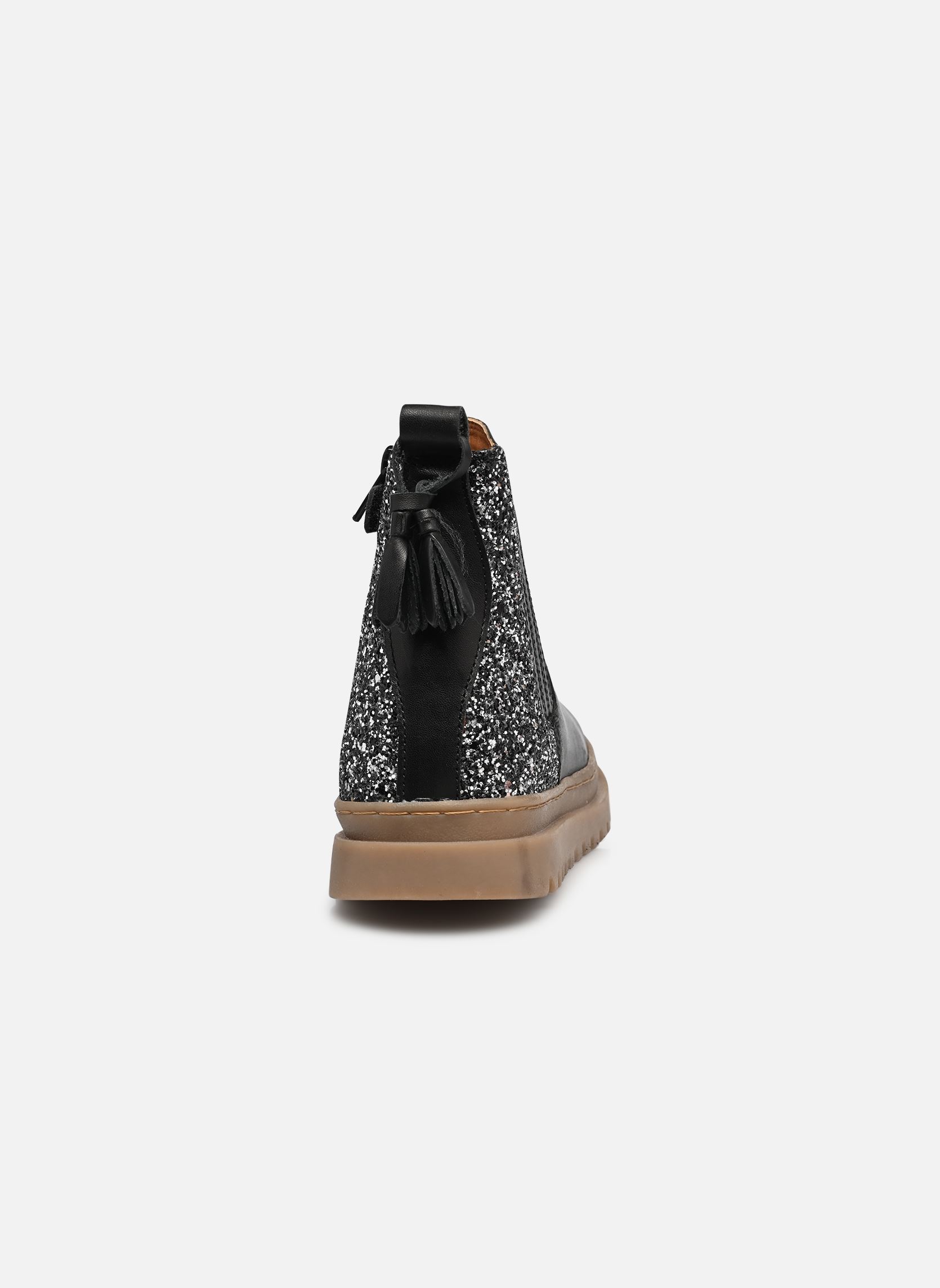 Bottines et bottes Wonder Boots fille noir Shoo Pom Bottines et bottes Wonder Boots fille noir BLACK-GLITTER