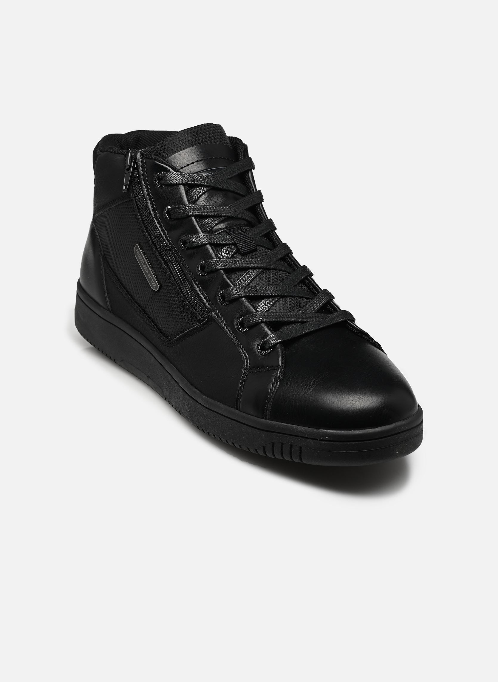 Baskets GENES homme noir Redskins Baskets GENES homme noir NOIR+NOIR