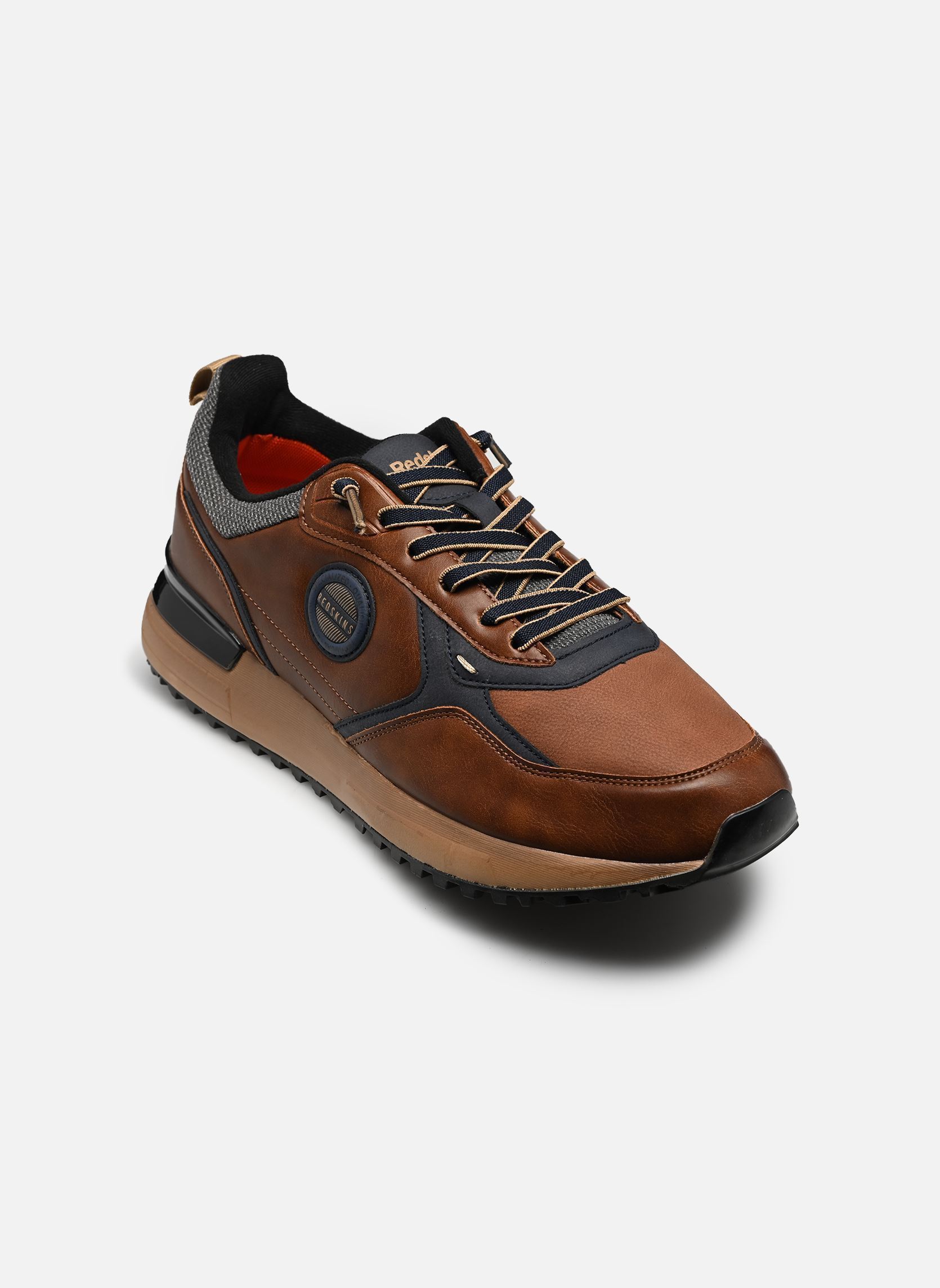 Baskets SANDIEGO homme marron Redskins Baskets SANDIEGO homme marron BRANDY+MARINE