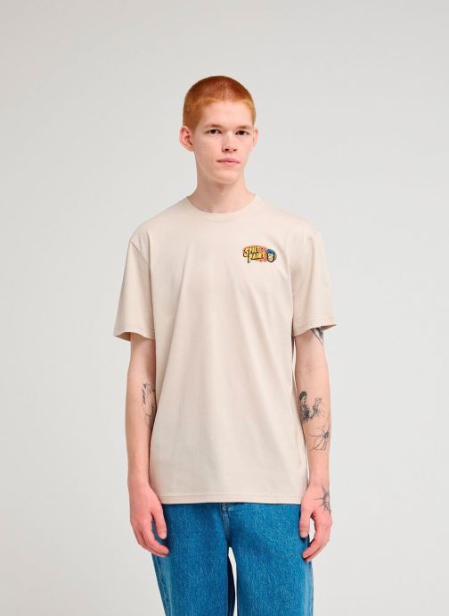 Element Tee-shirts Carry SS homme beige